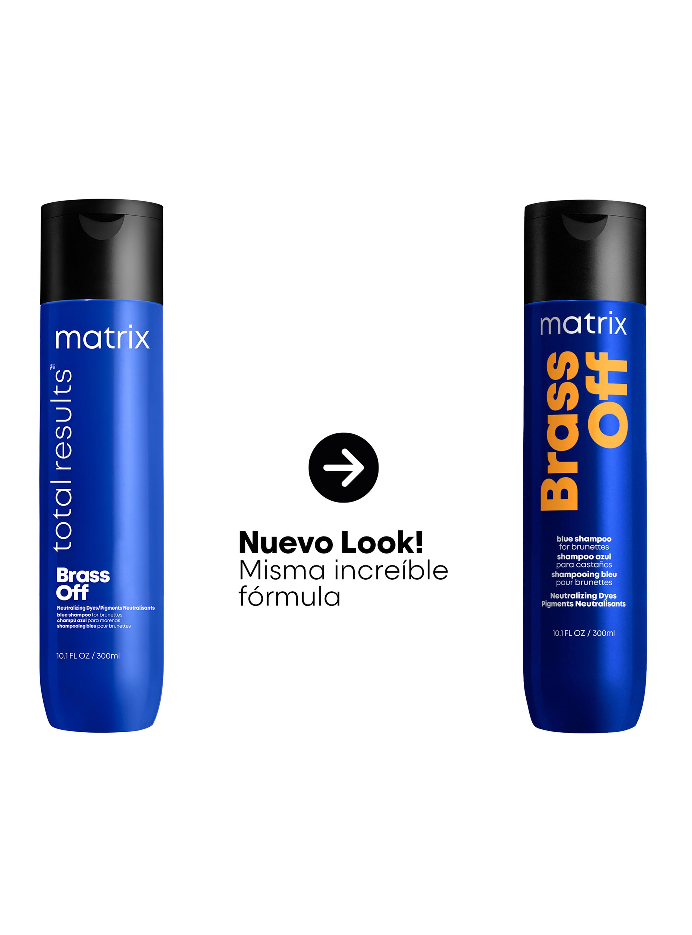 Shampoo Matizador Azul Cabello Castaño con Color Brass Off 300ml-2