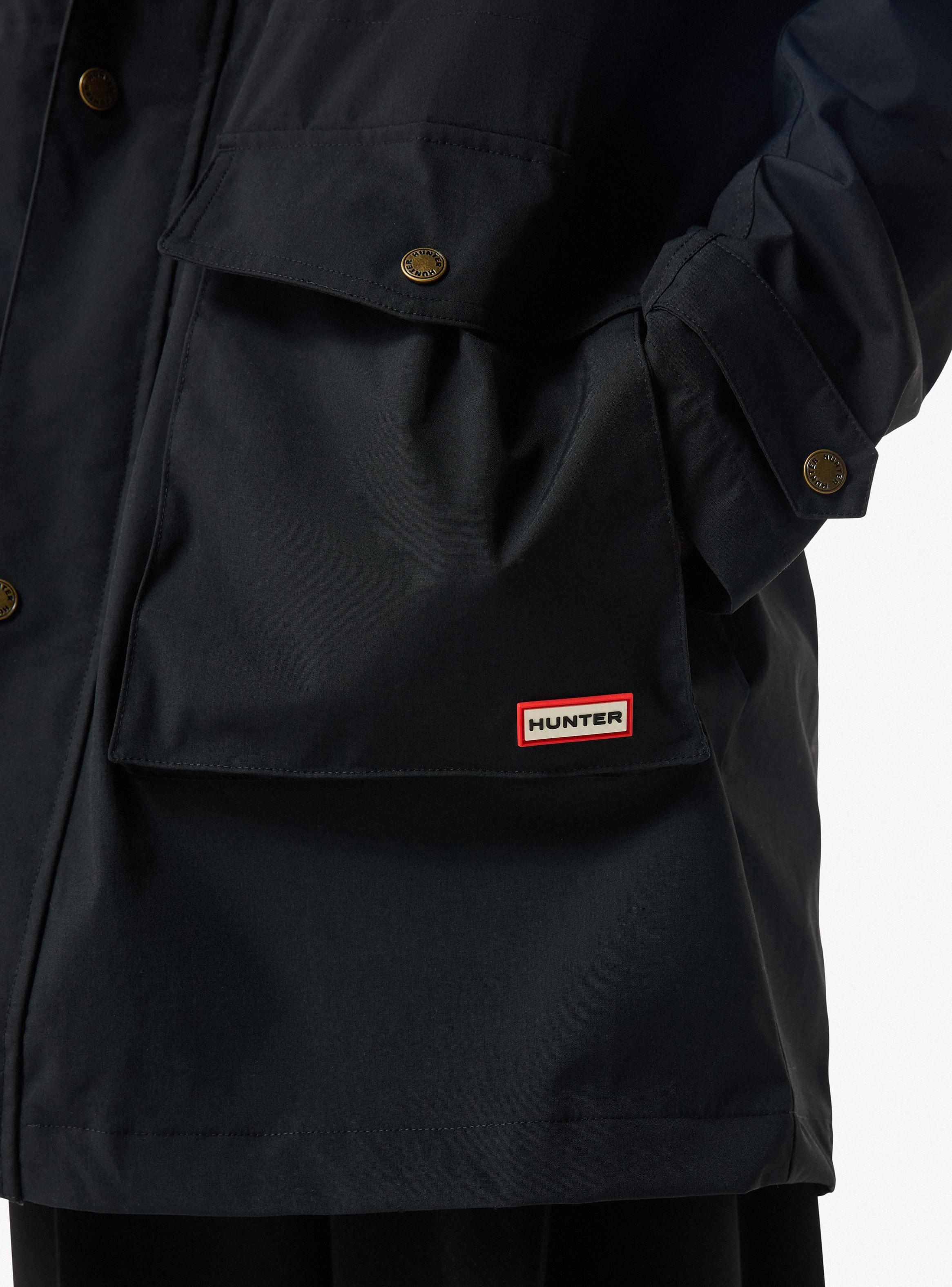 Parka Larga con Capucha Waterproof-2