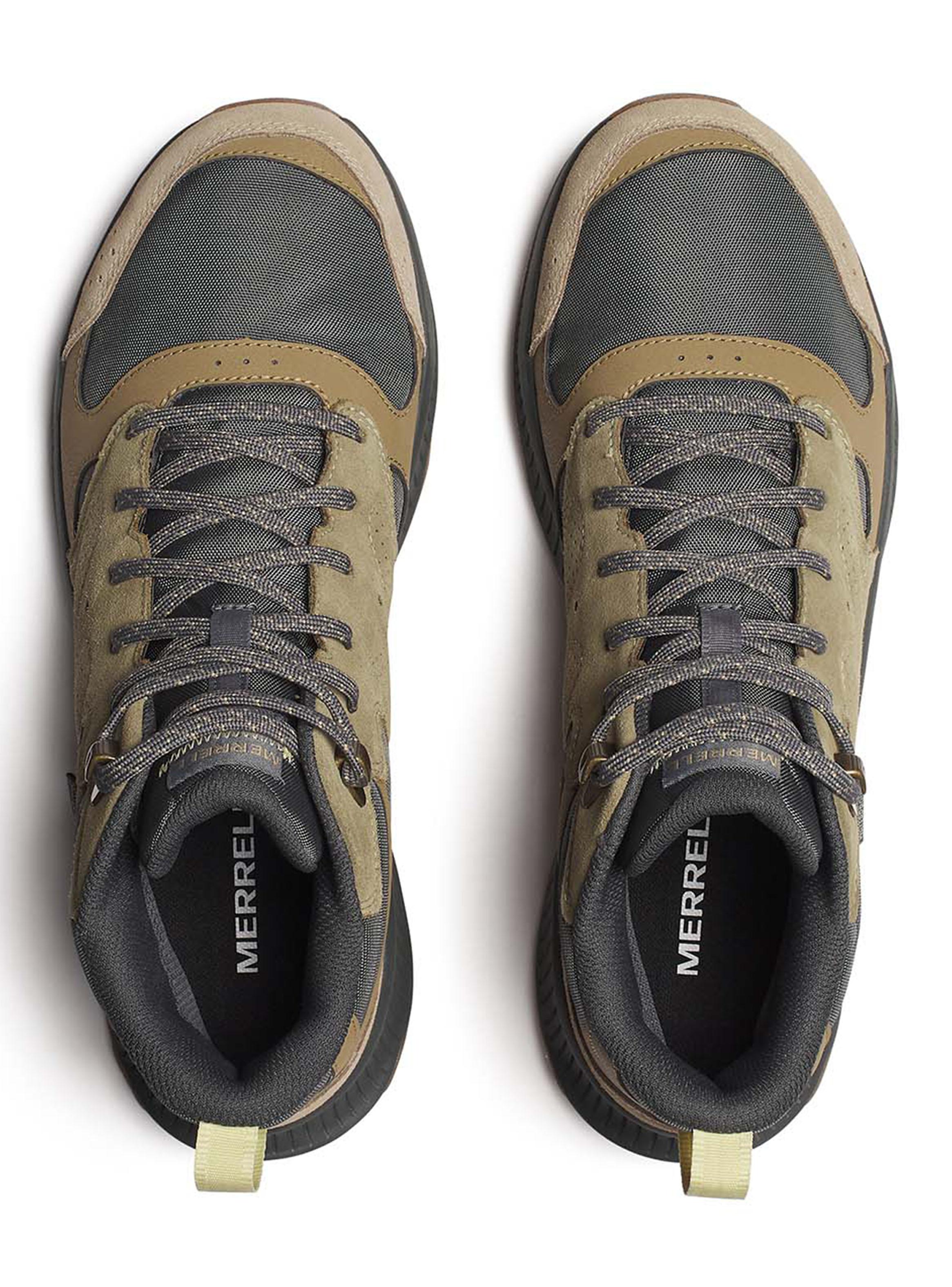 Zapatilla Outdoor Tempo Sol Mid Wp Impermeable Hombre-4