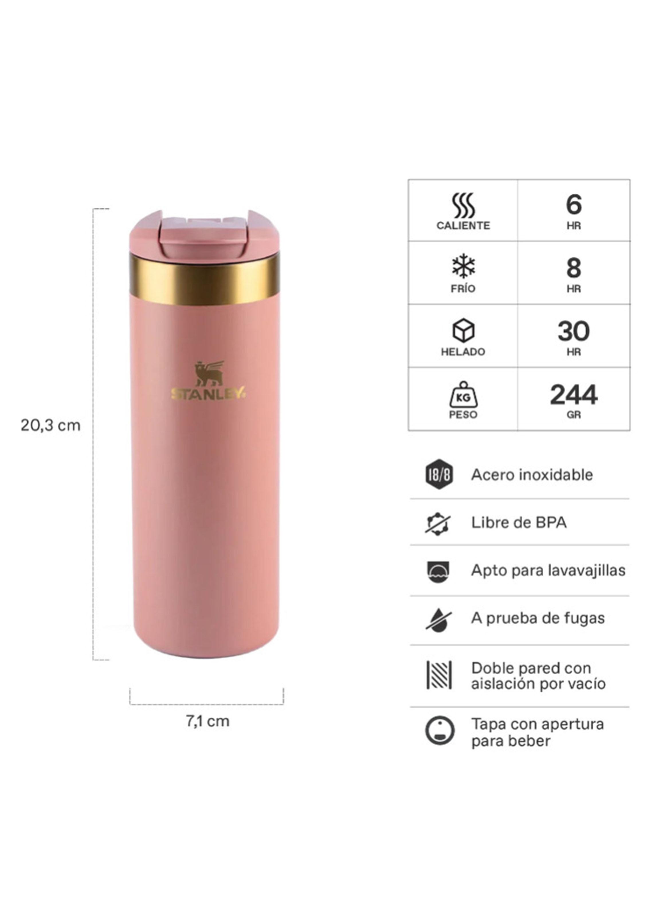 Botella de Agua Térmica Aerolight Antique Pink 473 ml-1