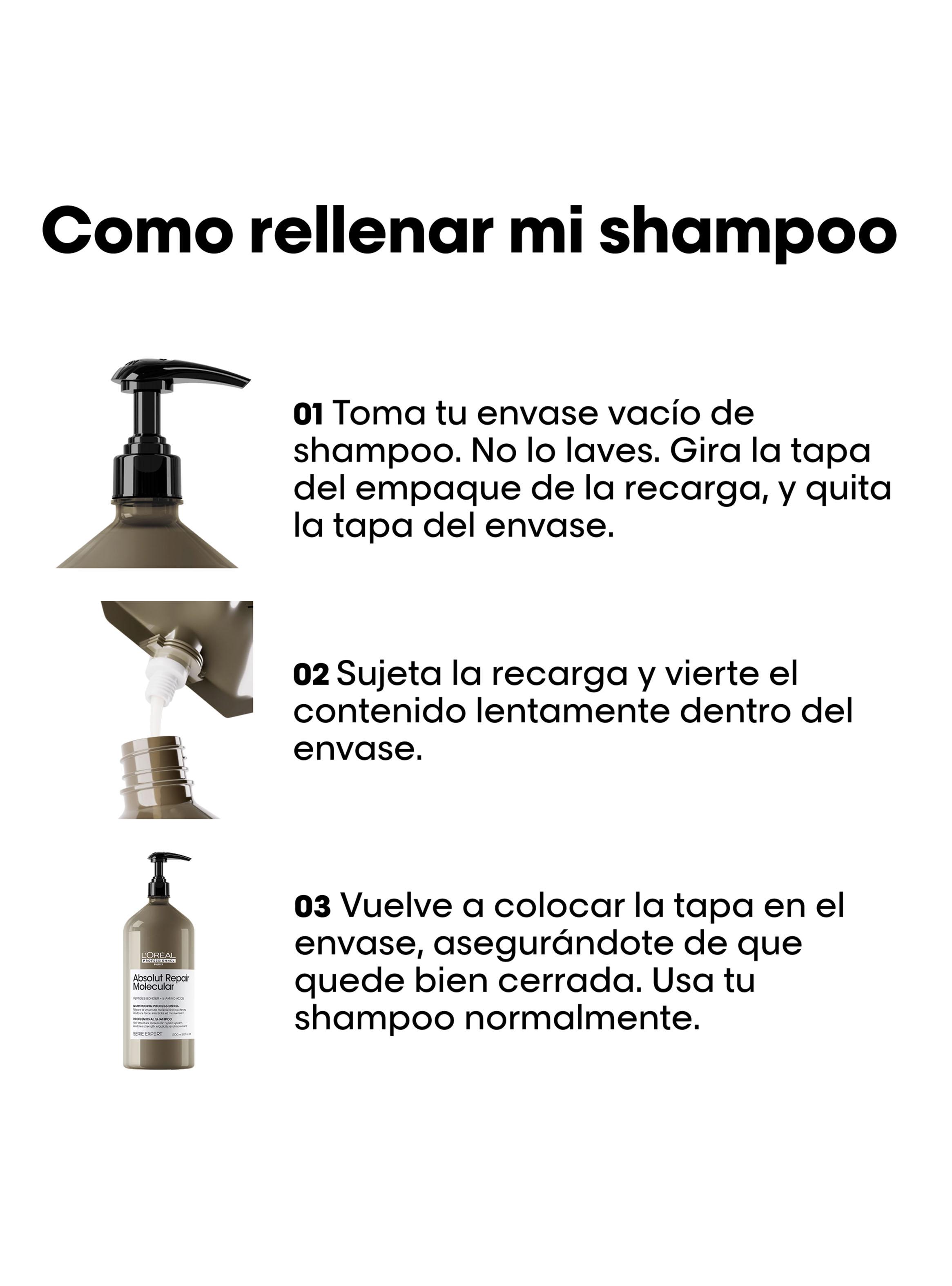 Refill Shampoo Reparación Molecular ARM 500ml-4