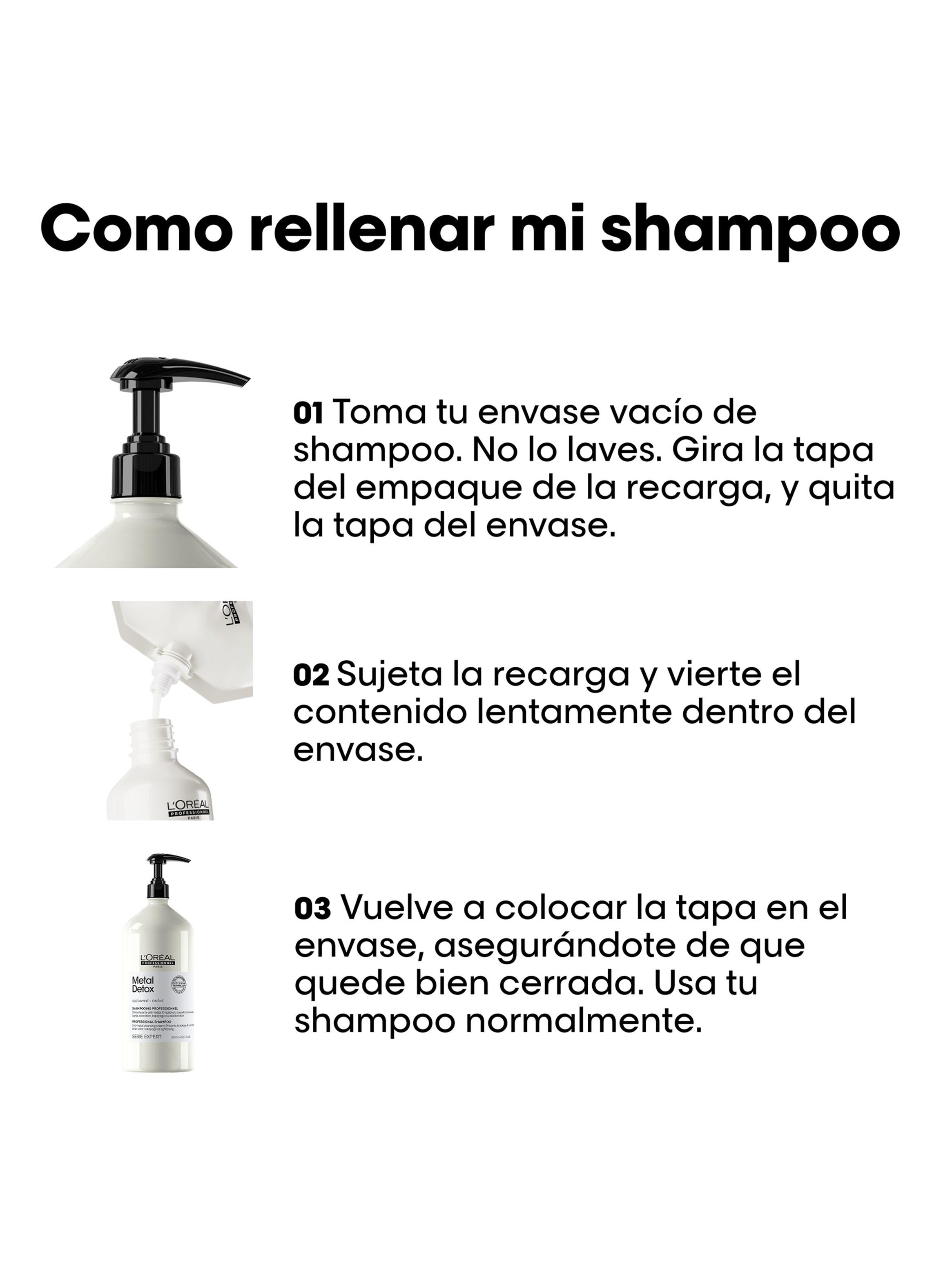 Refill Shampoo Anti Quiebre Metal Detox 500ml-4