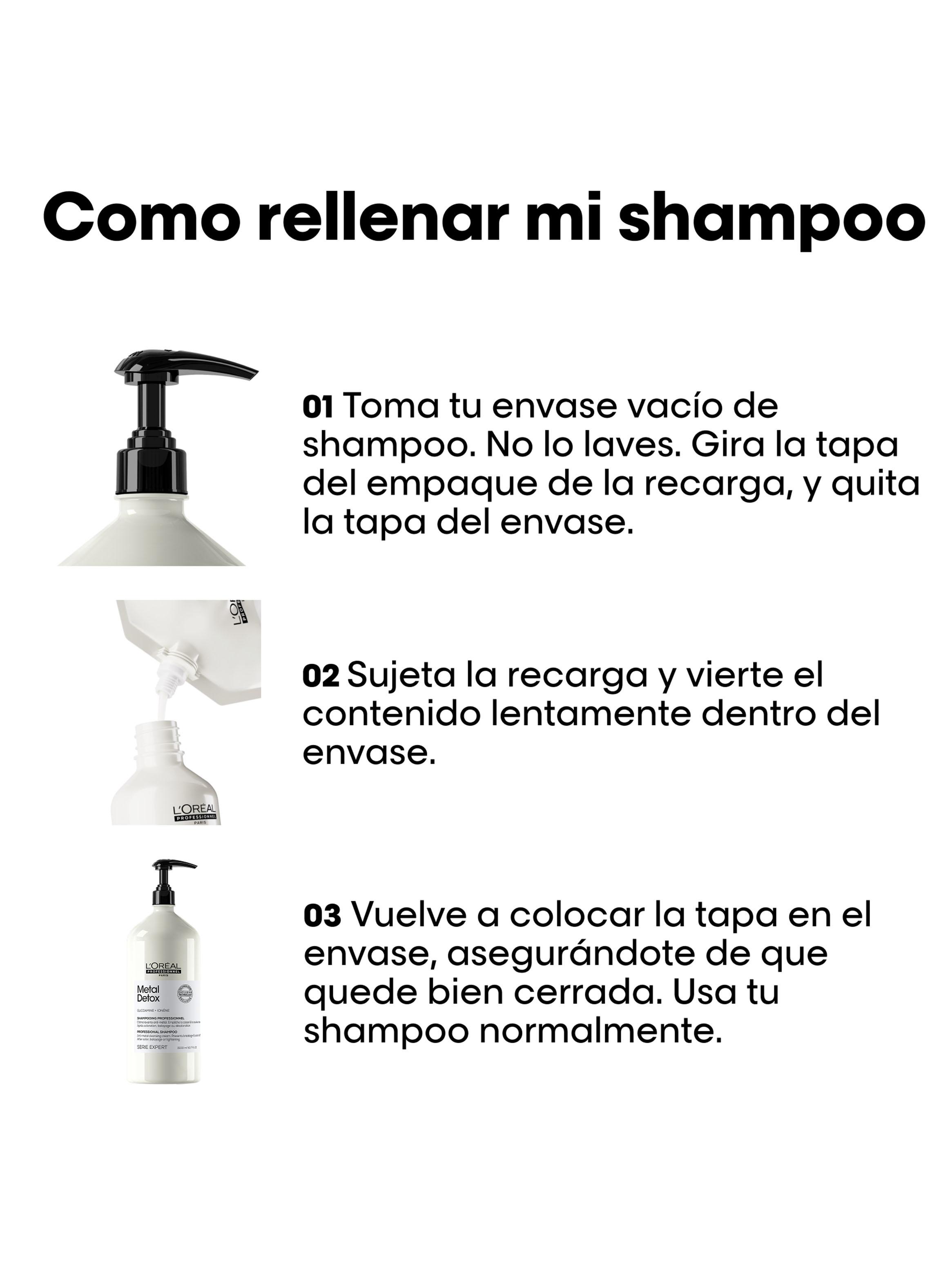 Refill Shampoo Anti Quiebre Metal Detox 500ml-4