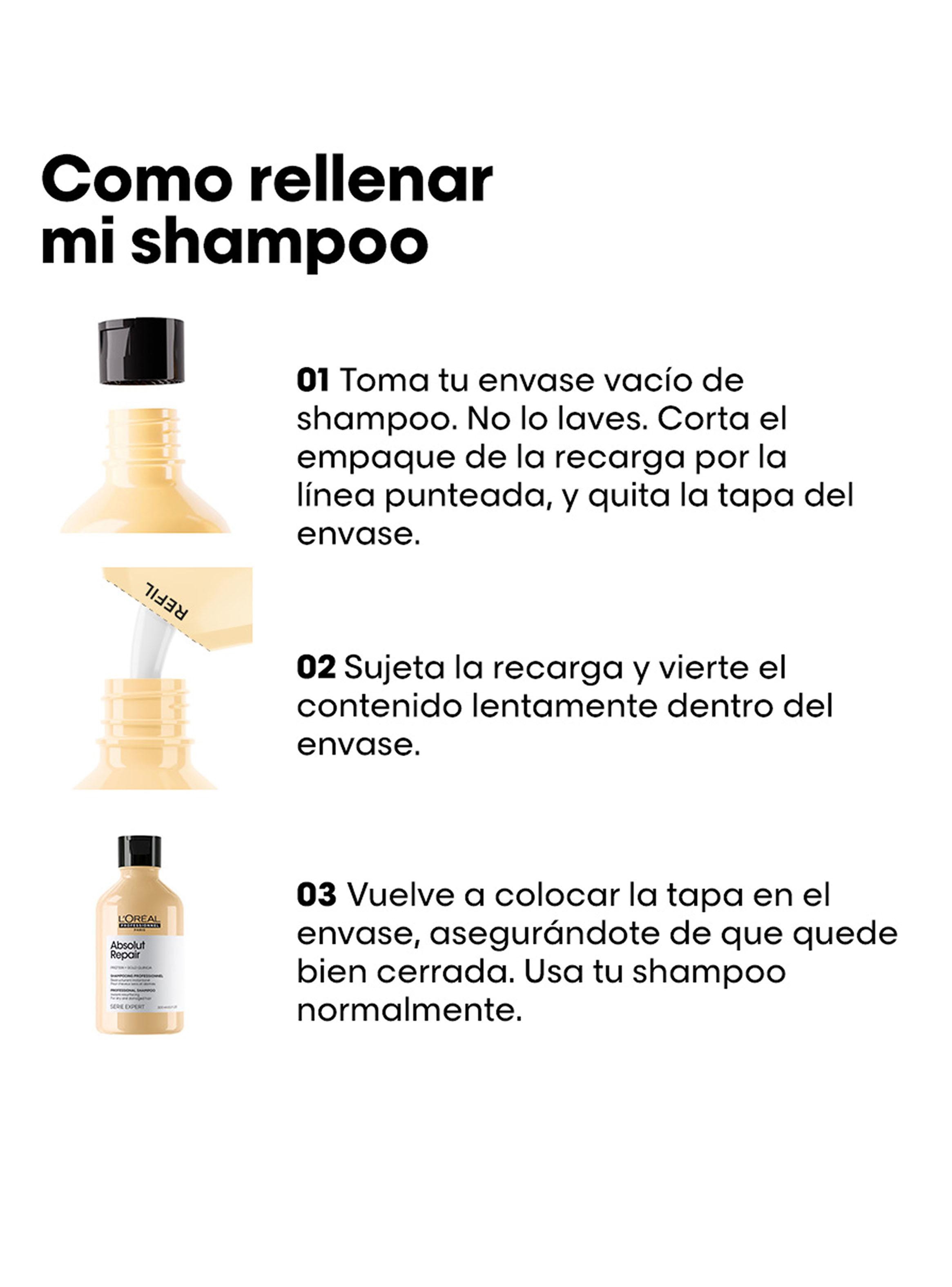 Refill Shampoo Reparación y Nutrición AR 240ml-4