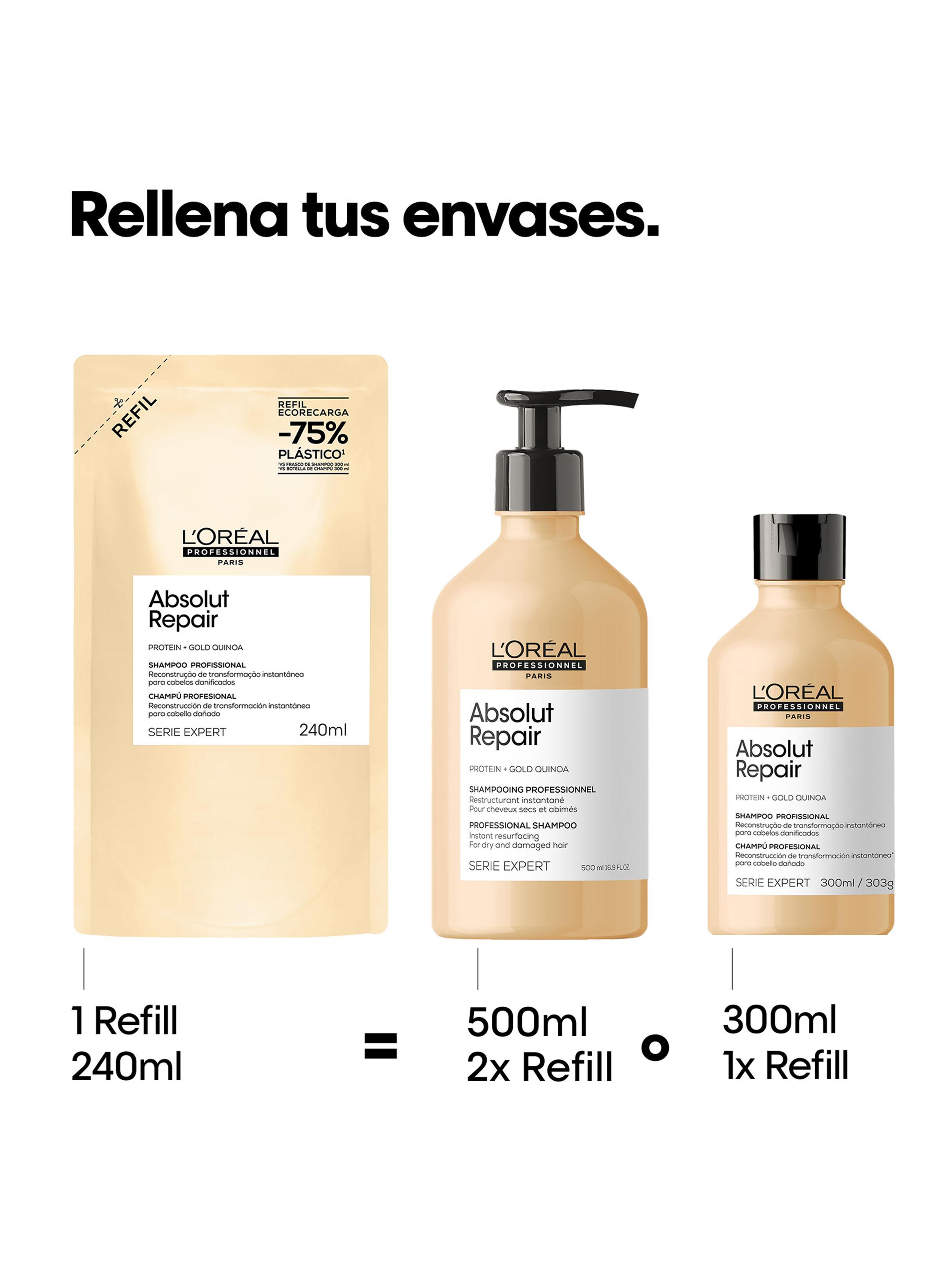 Refill Shampoo Reparación y Nutrición AR 240ml-2