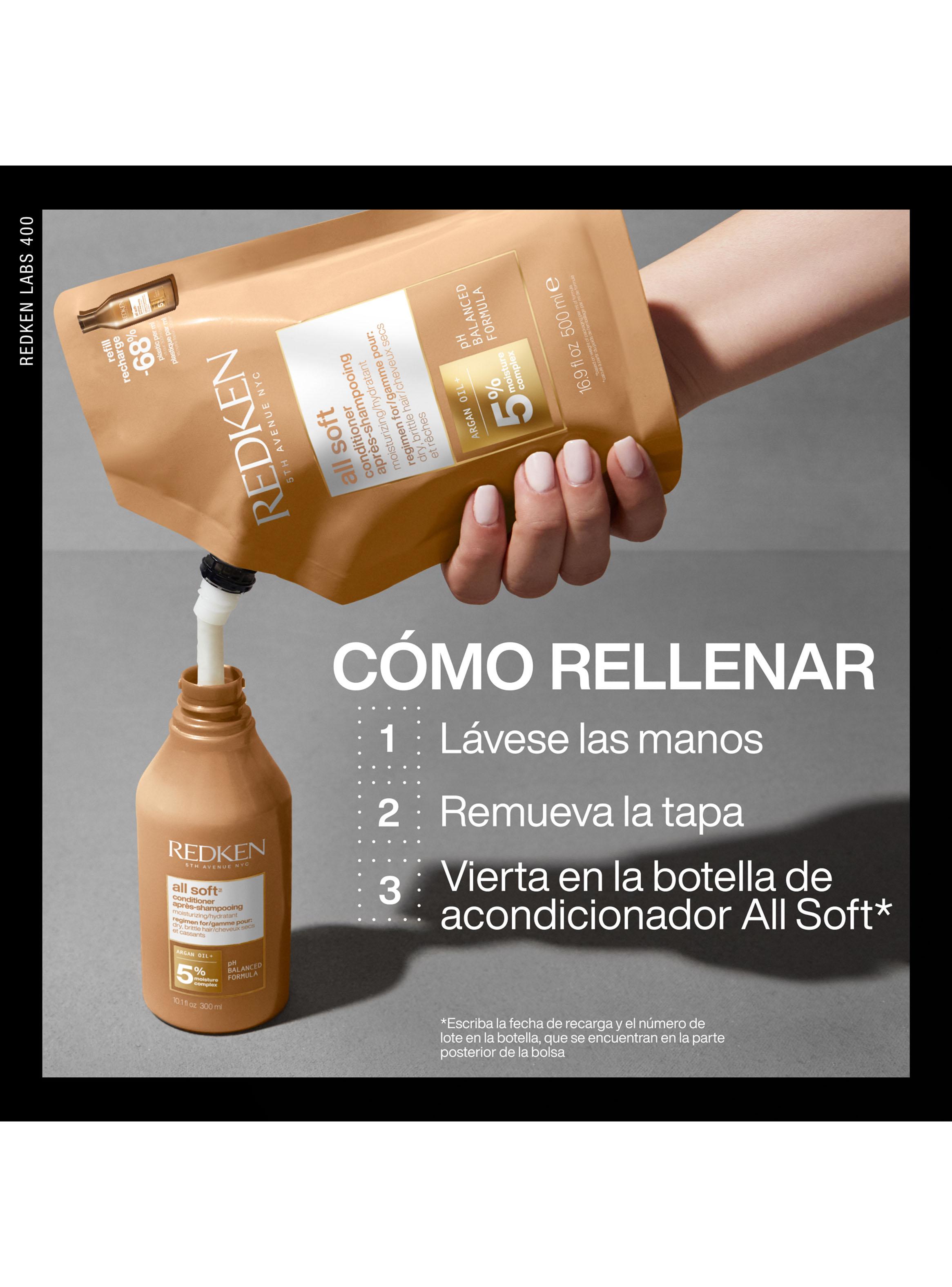 Acondicionador Hidratante All Soft Refill 500ml Redken-2