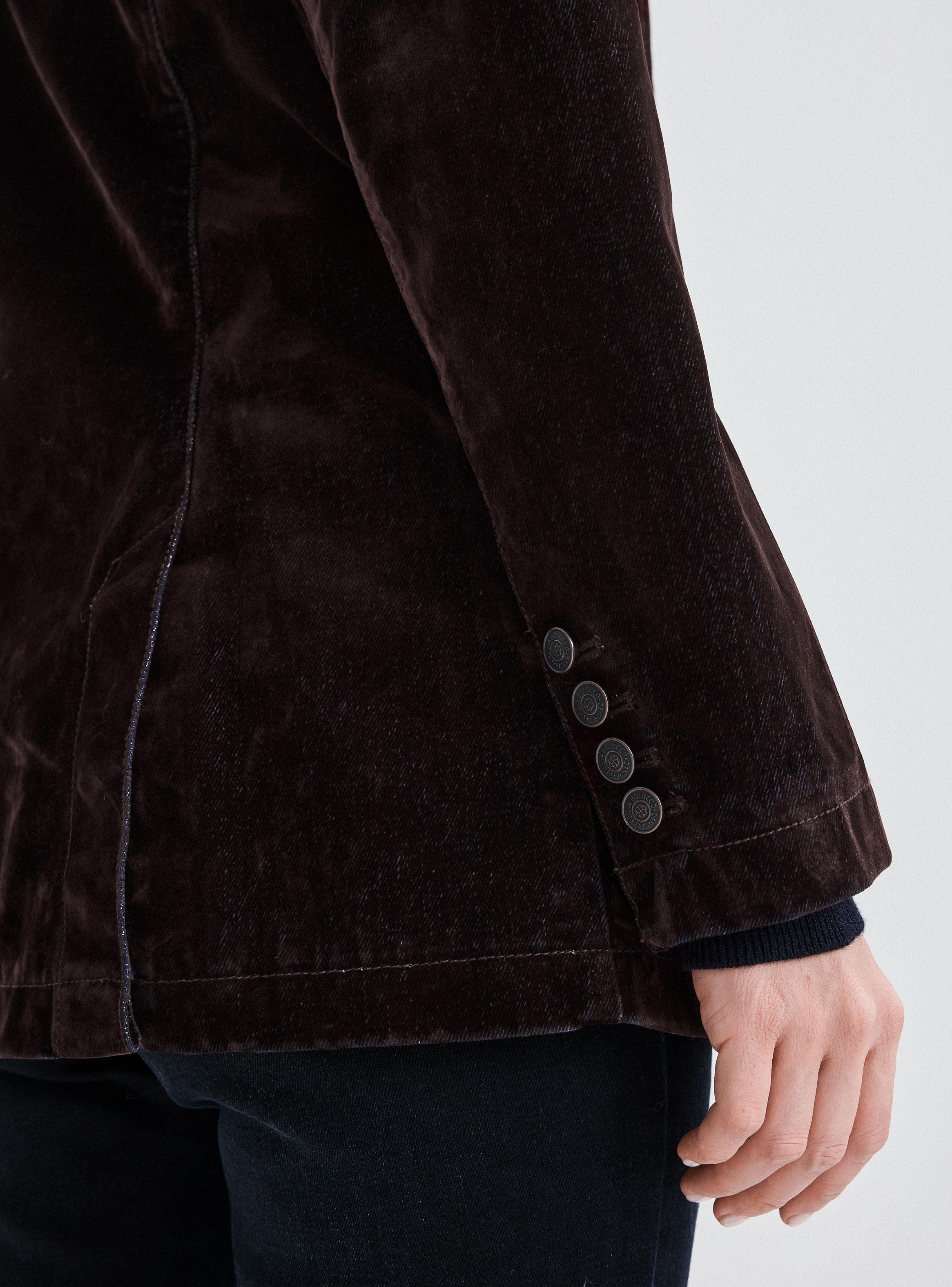 Blazer Velvet Denim-3