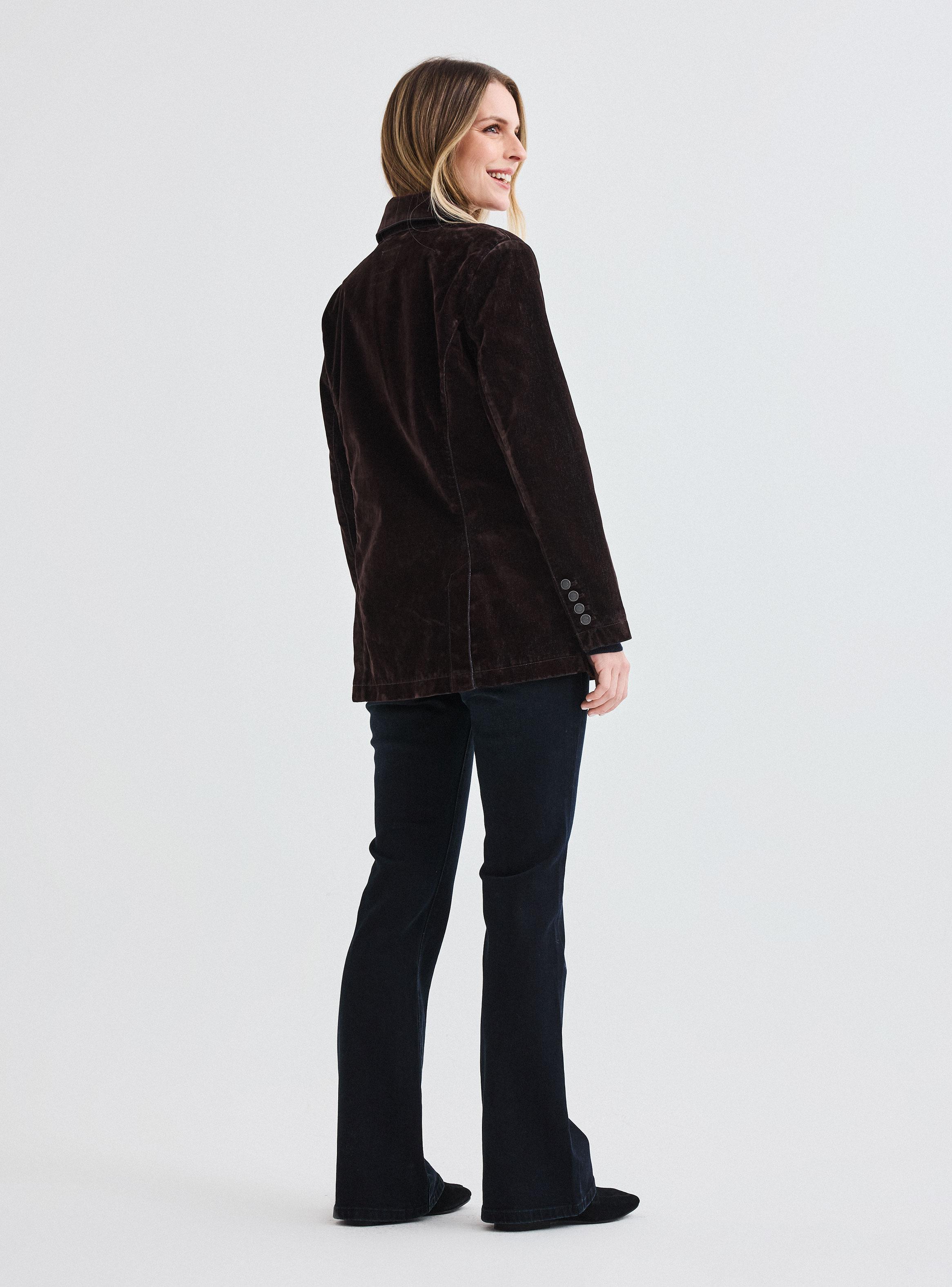 Blazer Velvet Denim-5