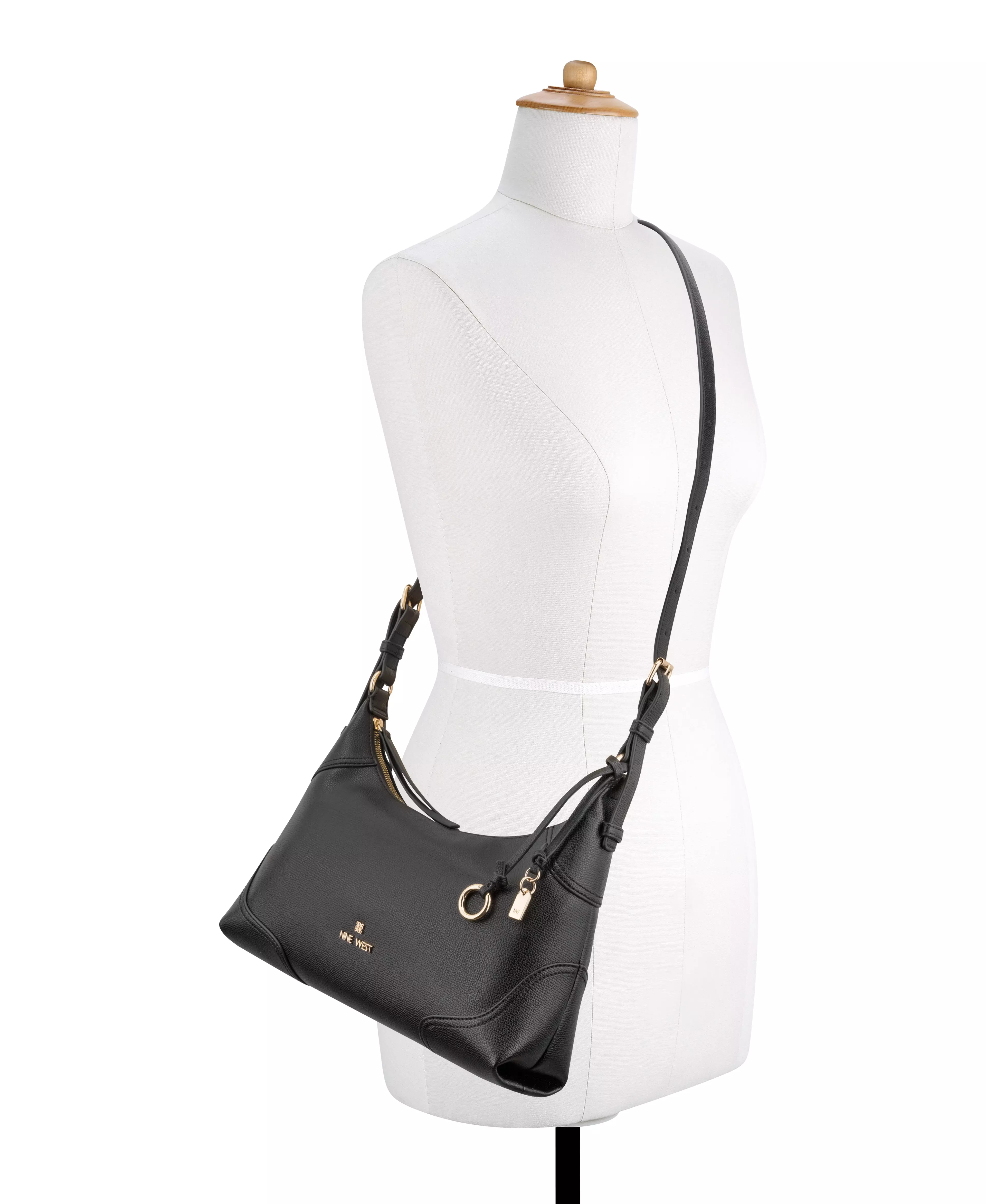 Cartera de Hombro Allie Negro Mini-4
