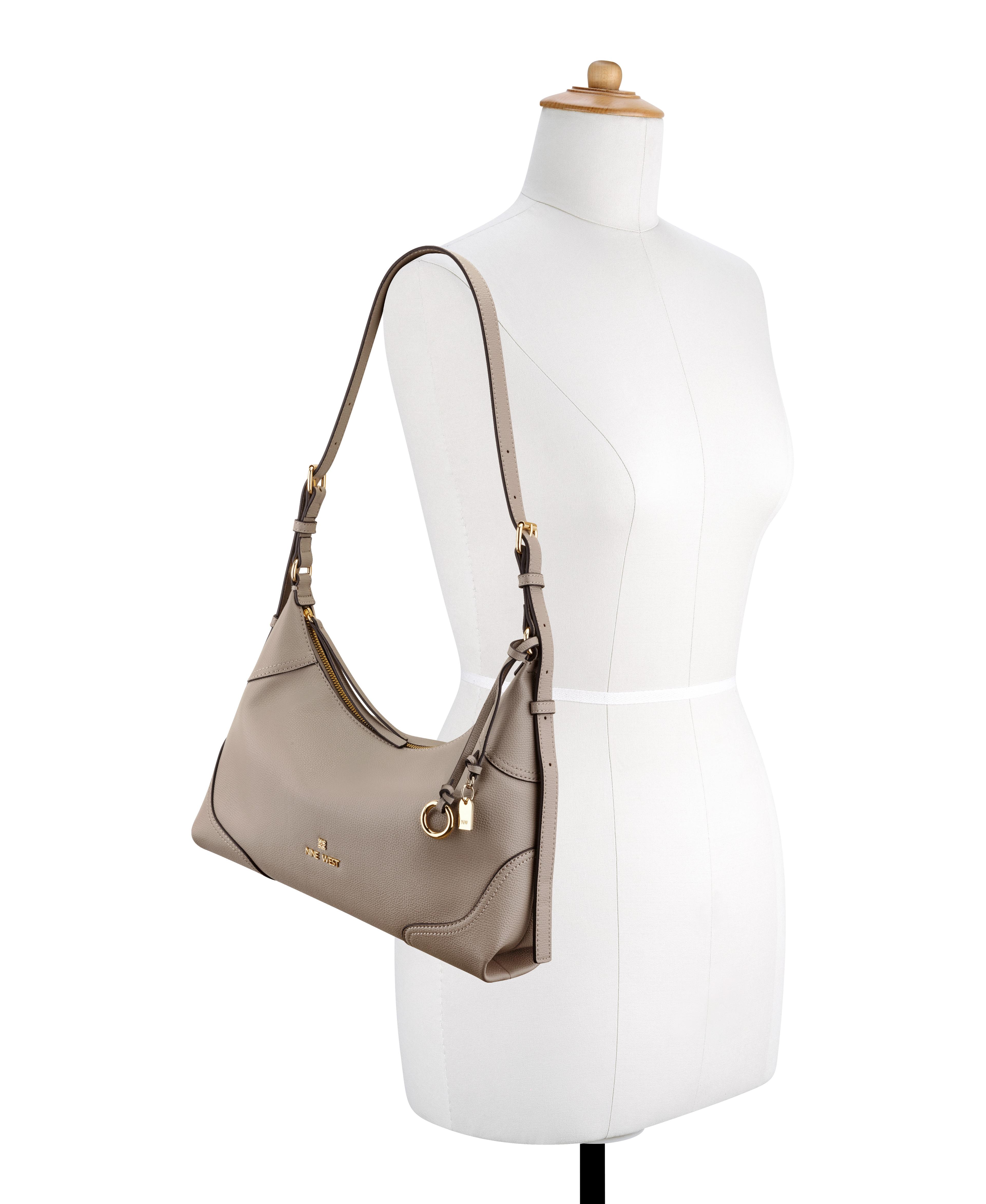 Cartera de Hombro Allie Beige Mini-5
