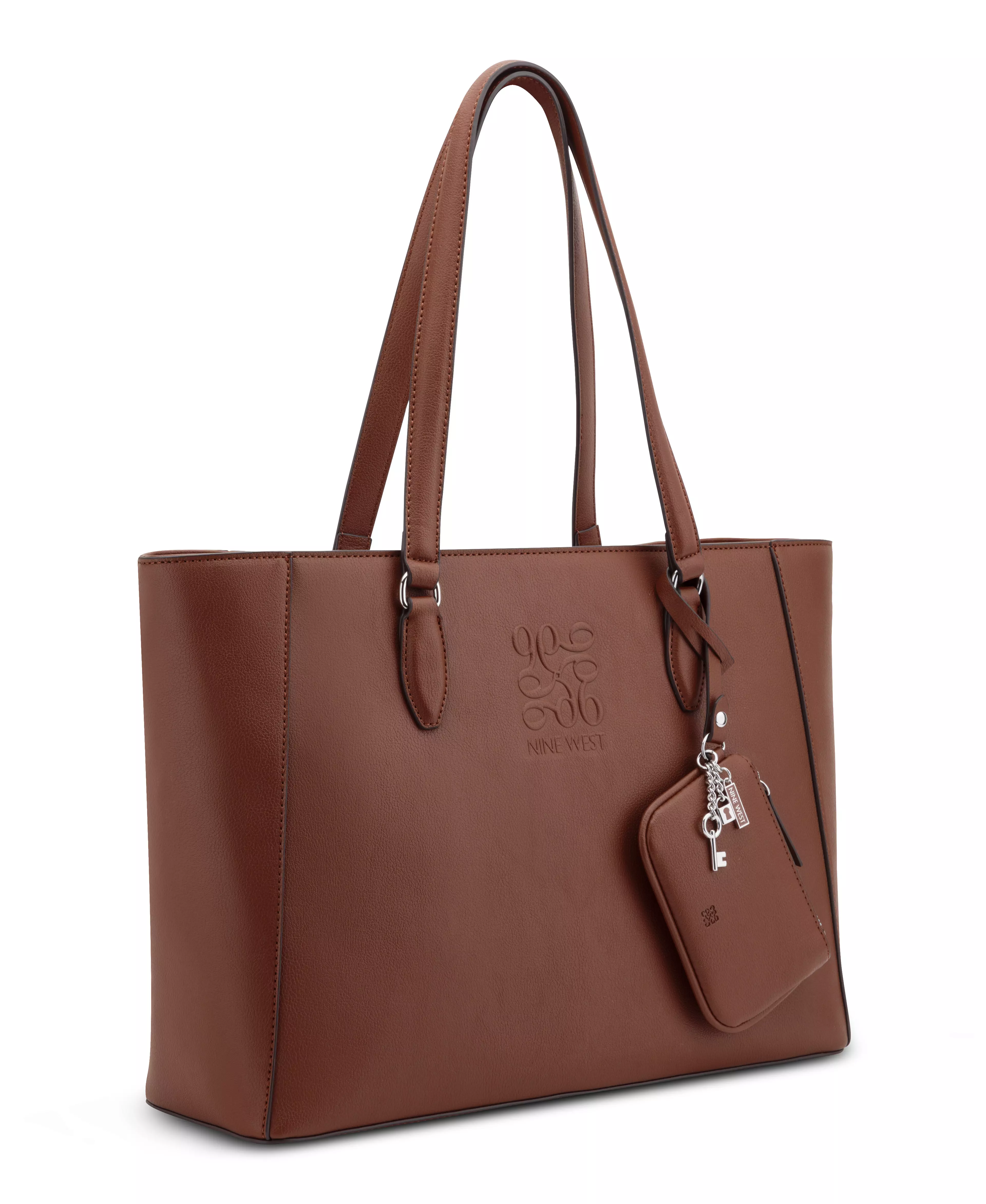 Cartera de Hombro Tipo Tote 2 en 1 Frida Café-2