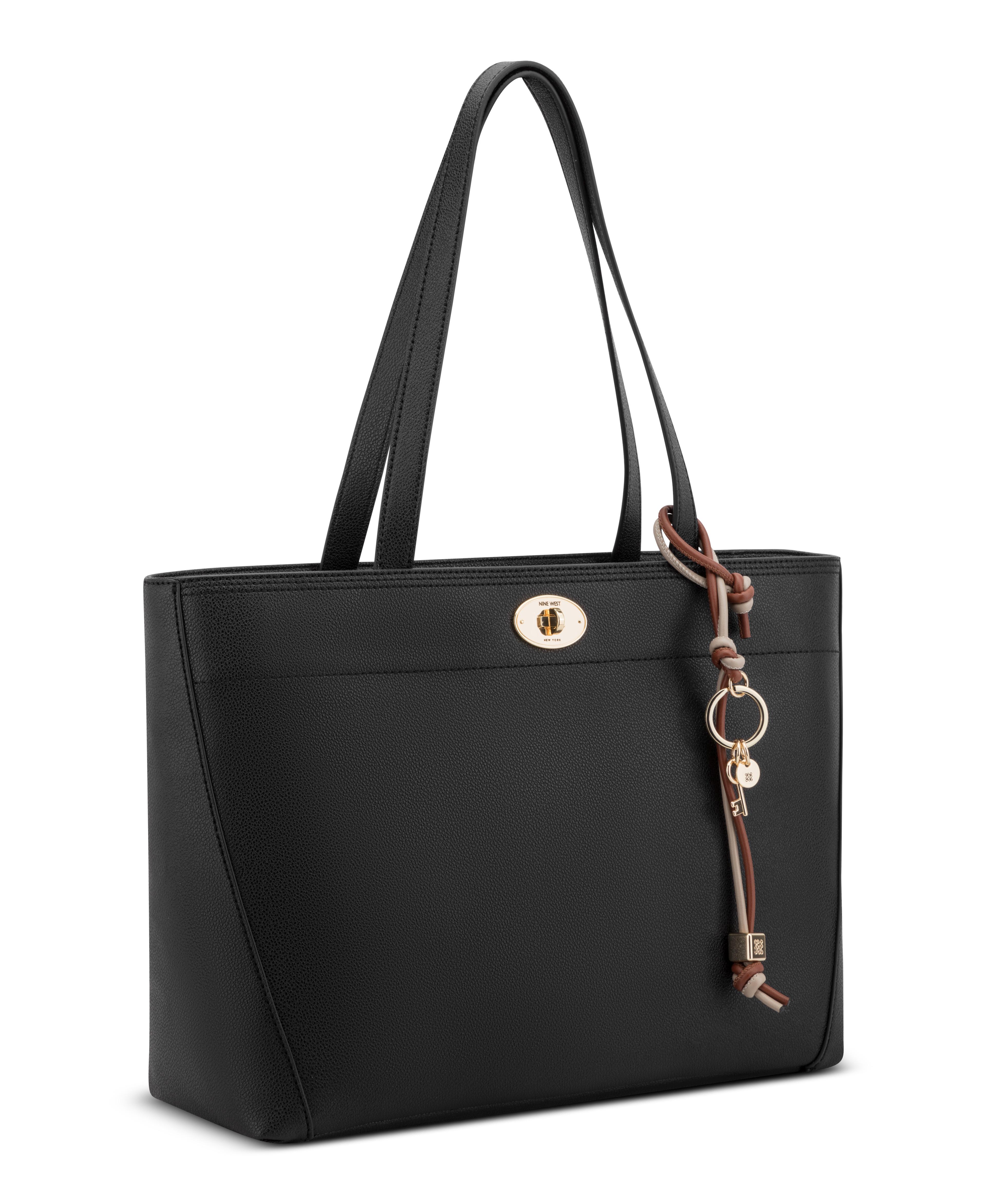 Cartera de Hombro Tipo Tote Khora Negro-3