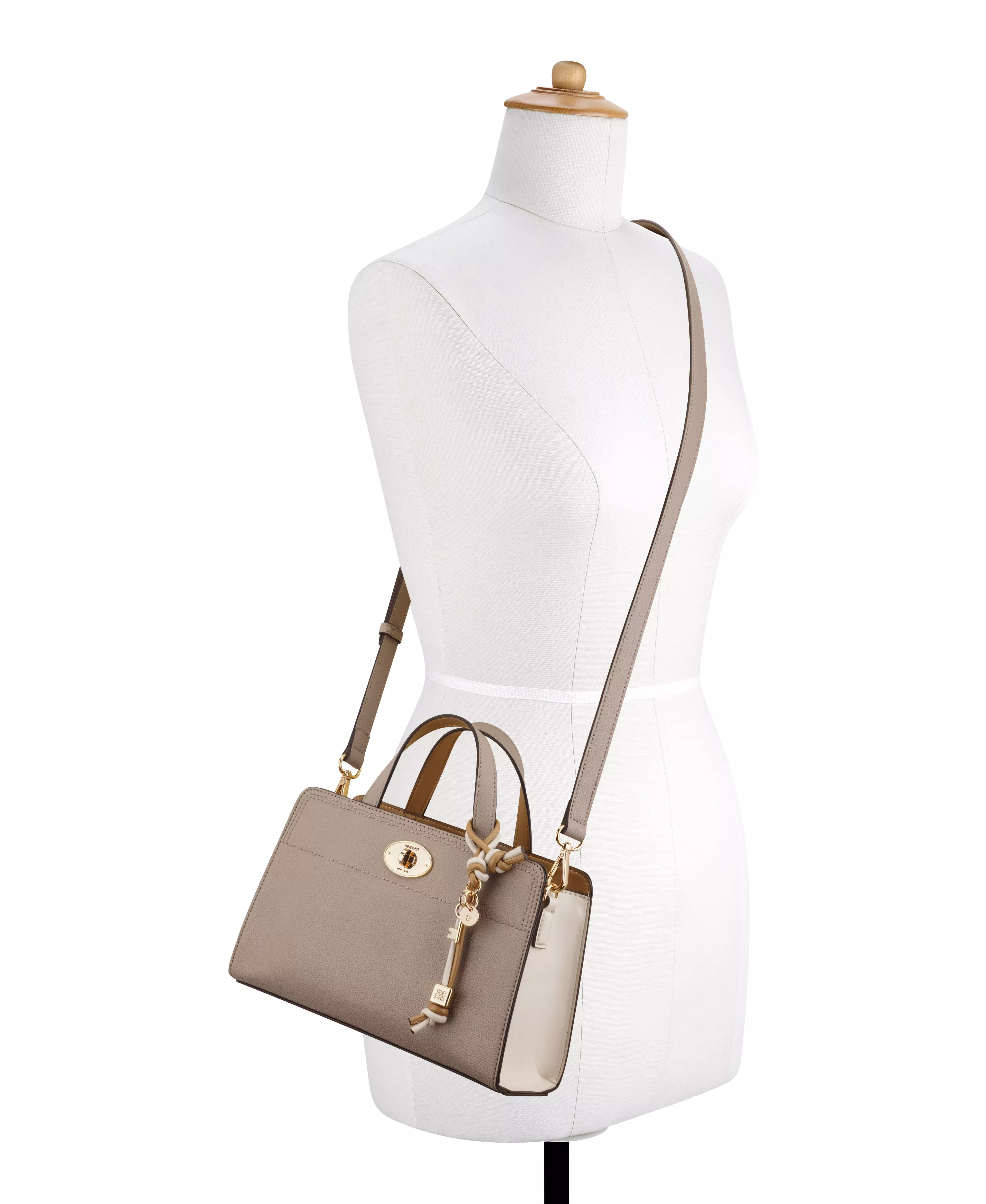 Cartera de Mano Khora Beige-3