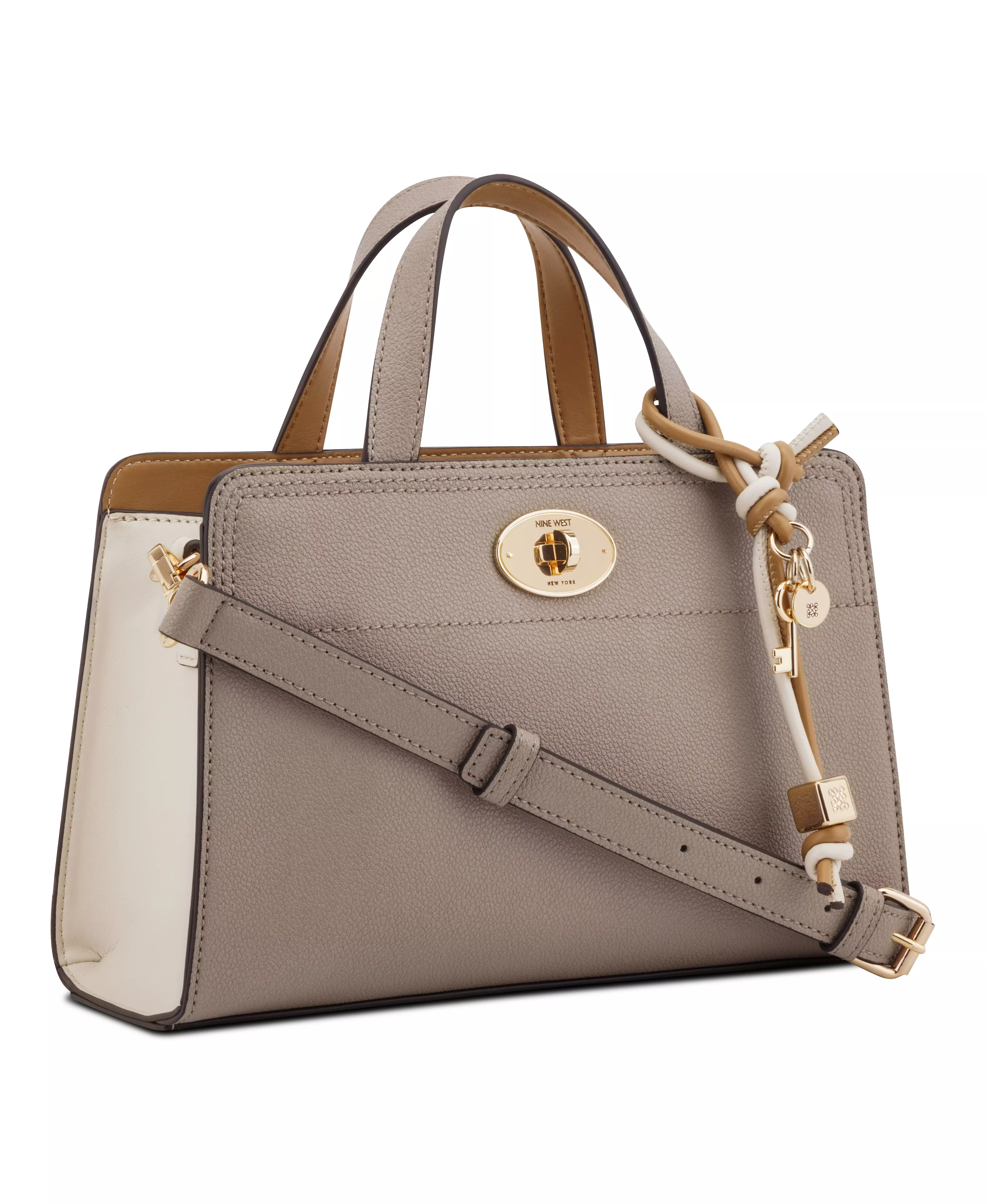 Cartera de Mano Khora Beige-2