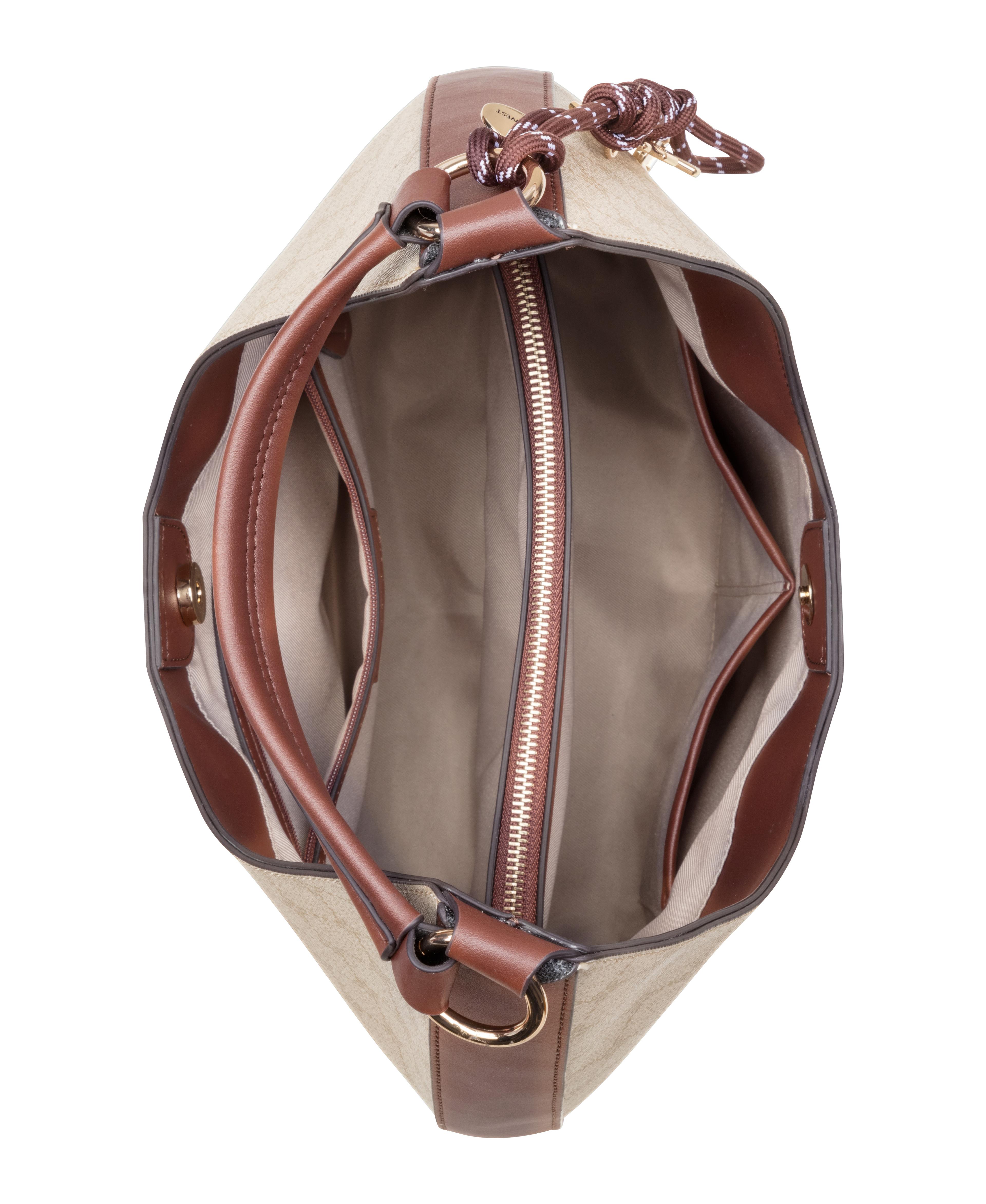 Cartera de Hombro Ravyn Café-1