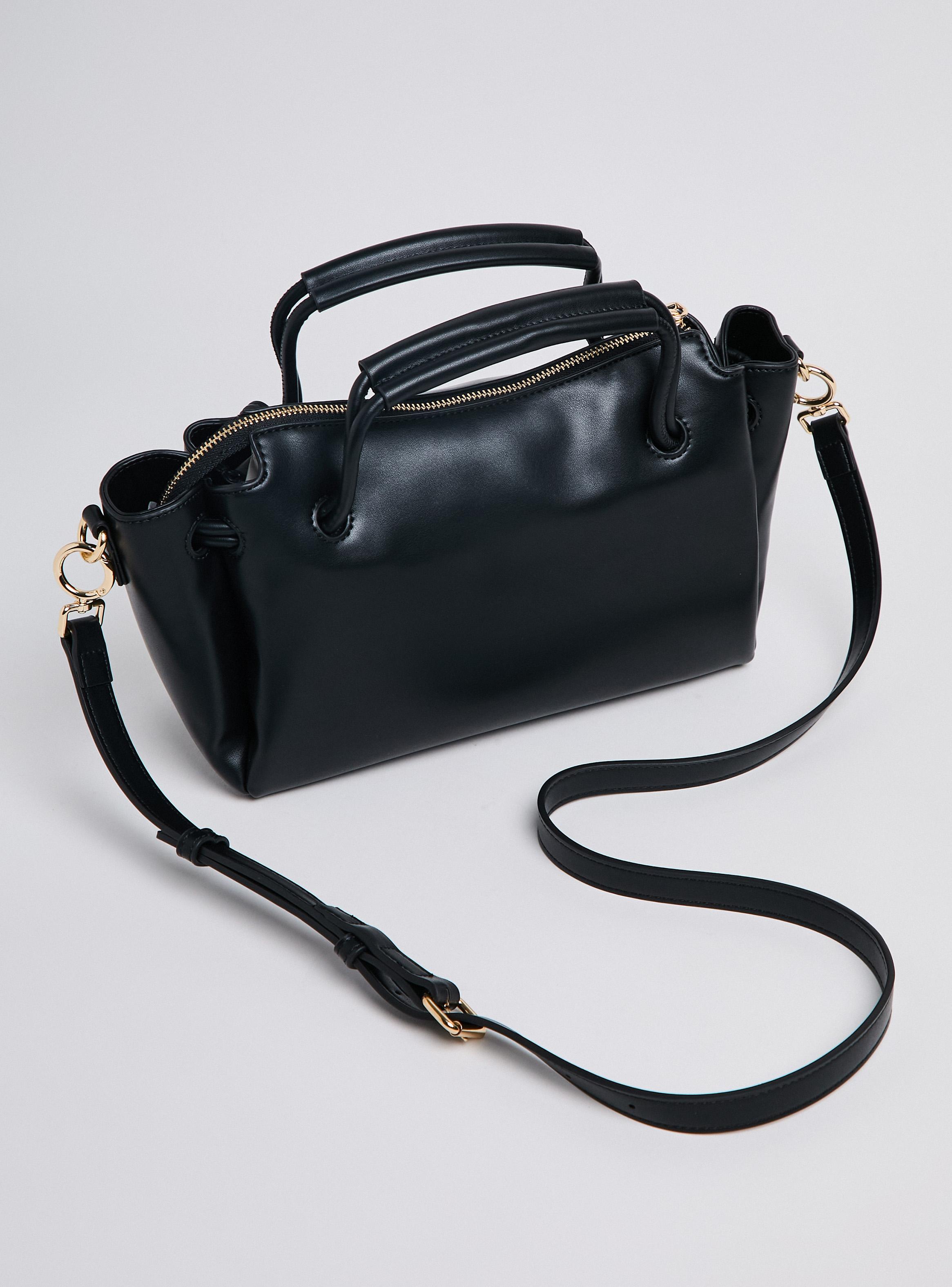 Cartera de Mano Renansatchel Negro-2