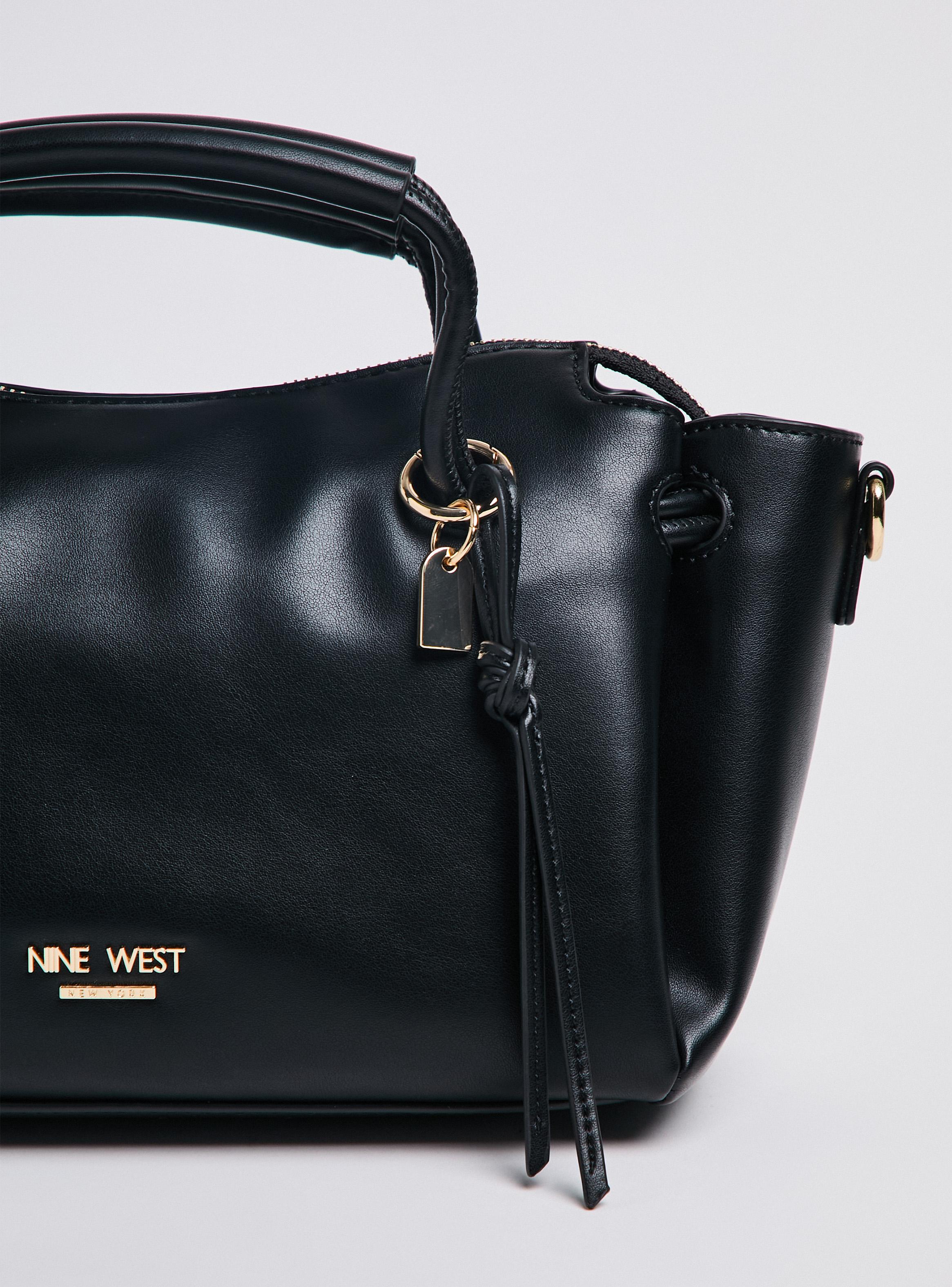 Cartera de Mano Renansatchel Negro-4