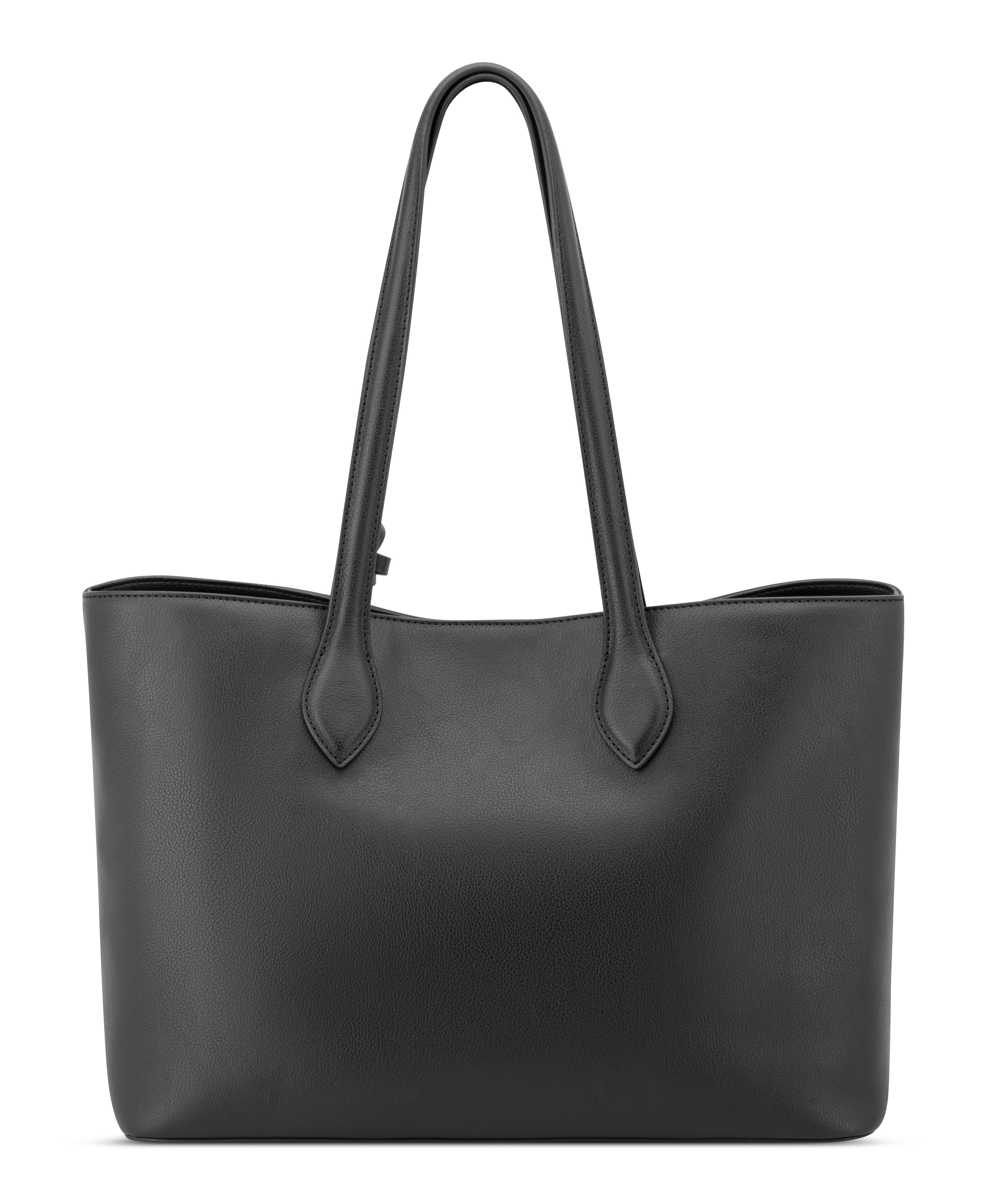Cartera de Hombro Tipo Tote Vionette 2 en 1 Negro-4