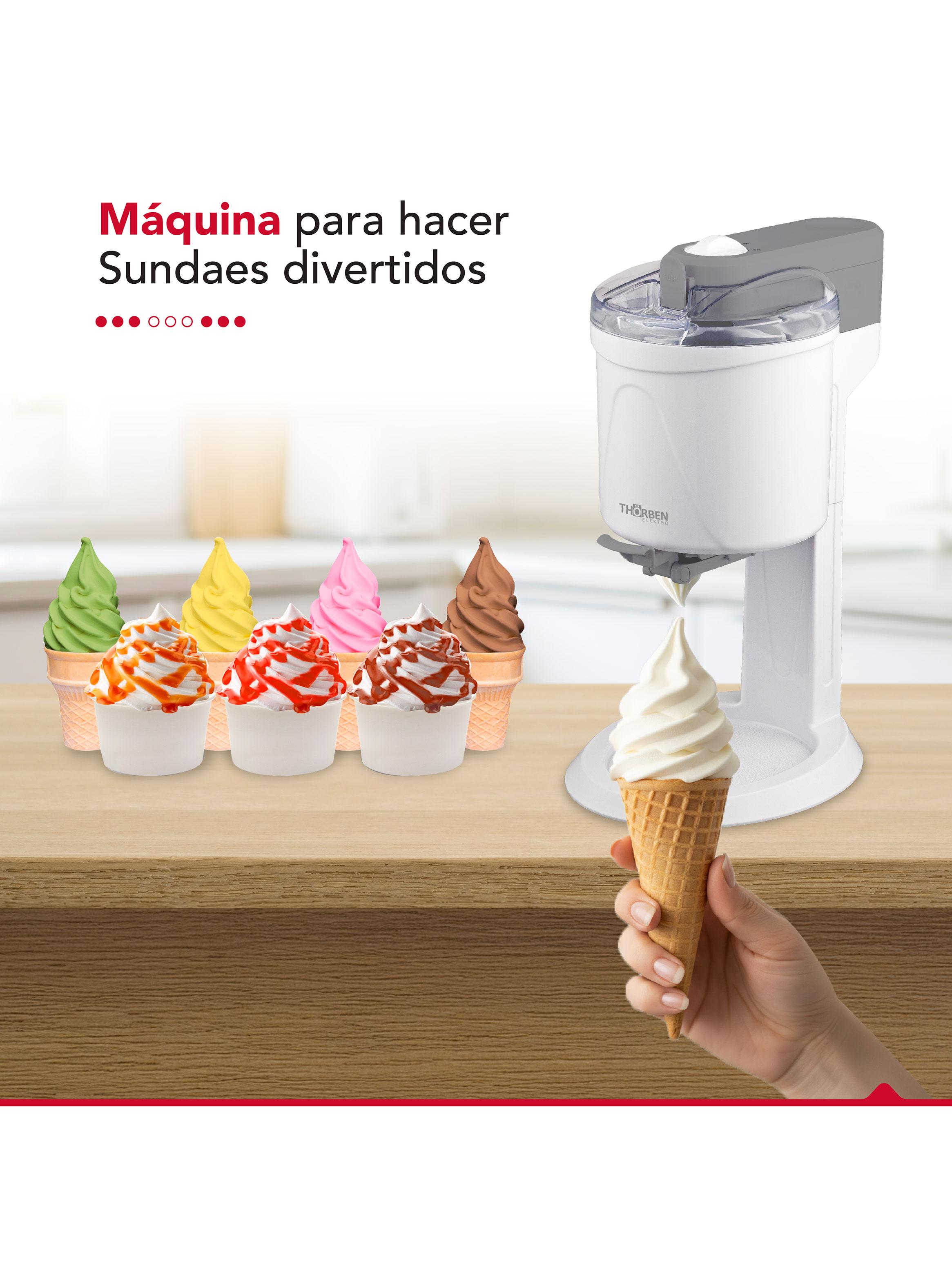 Máquina de Helado Sundae Maker-3