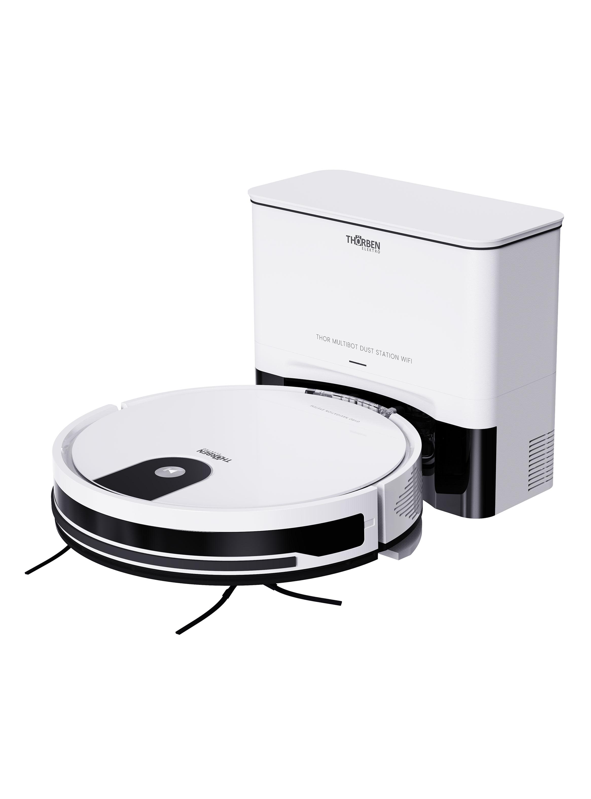 Aspiradora Robot Trapeadora Multibot Dust Station Wifi-2