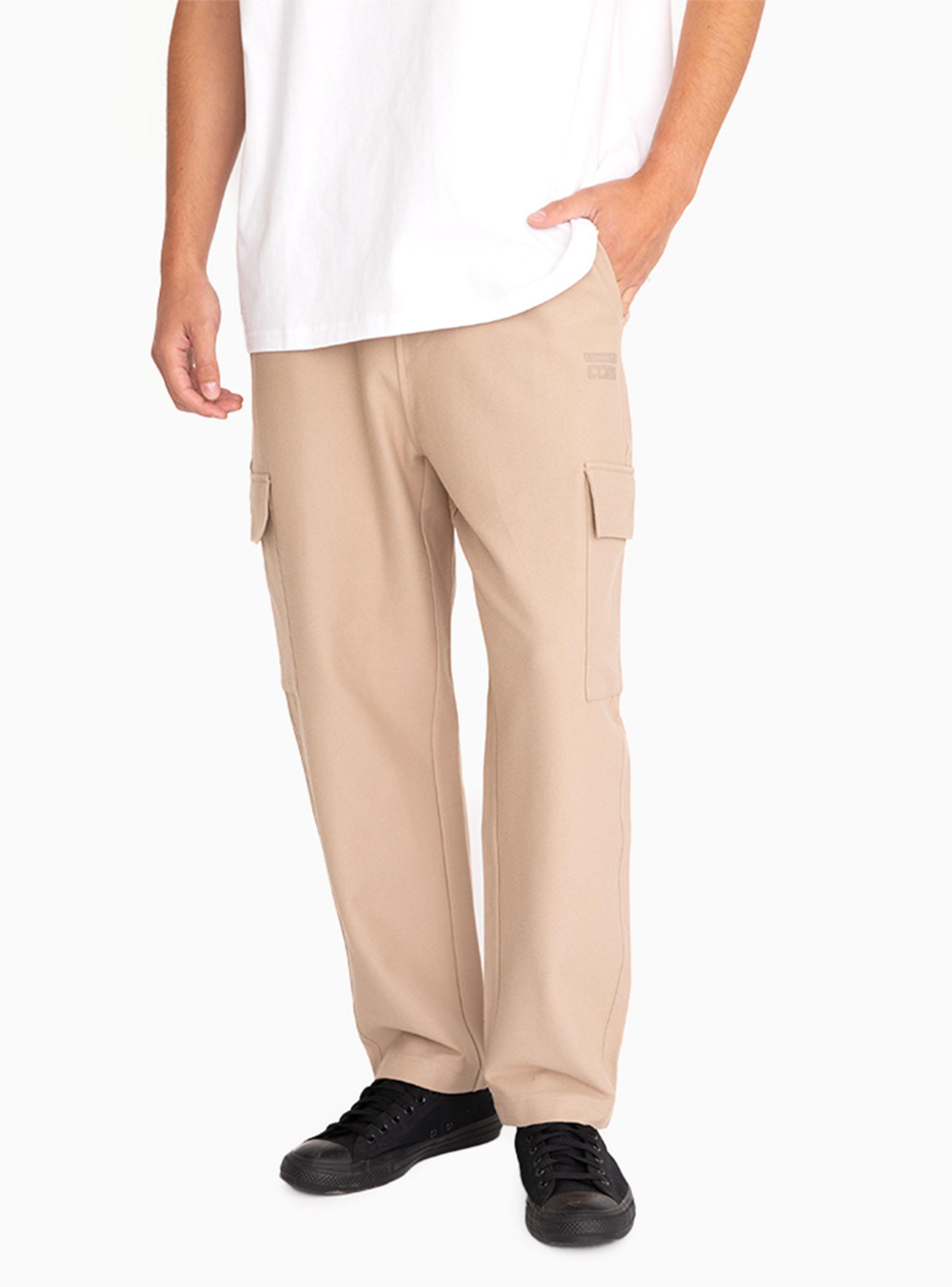 Pantalón Casual Unicolor-0
