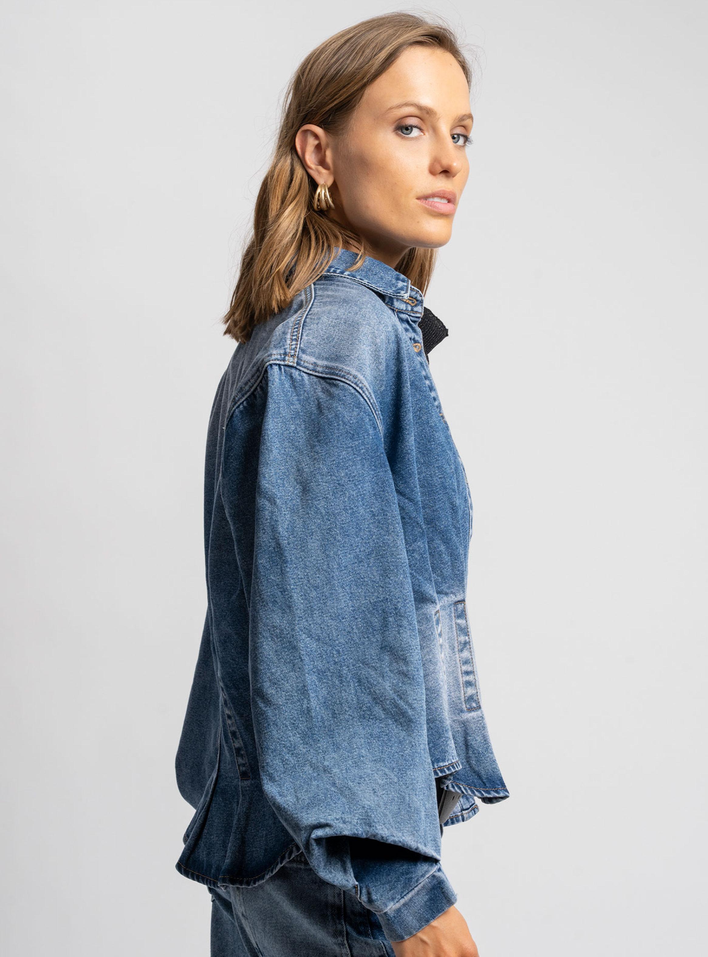 Chaqueta Martina Agoblada Celeste-2