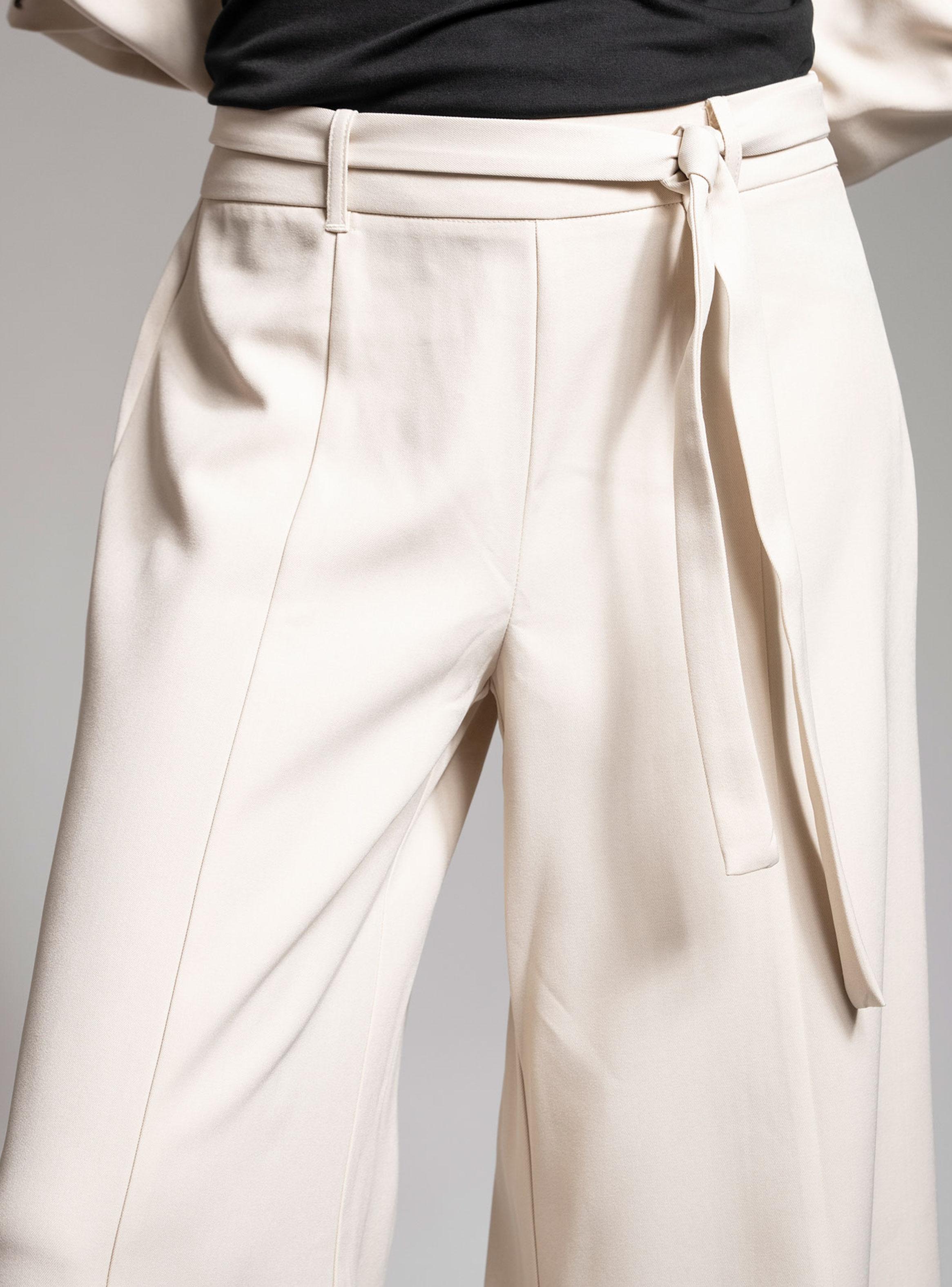 Pantalón Palazzo con Amarra-3