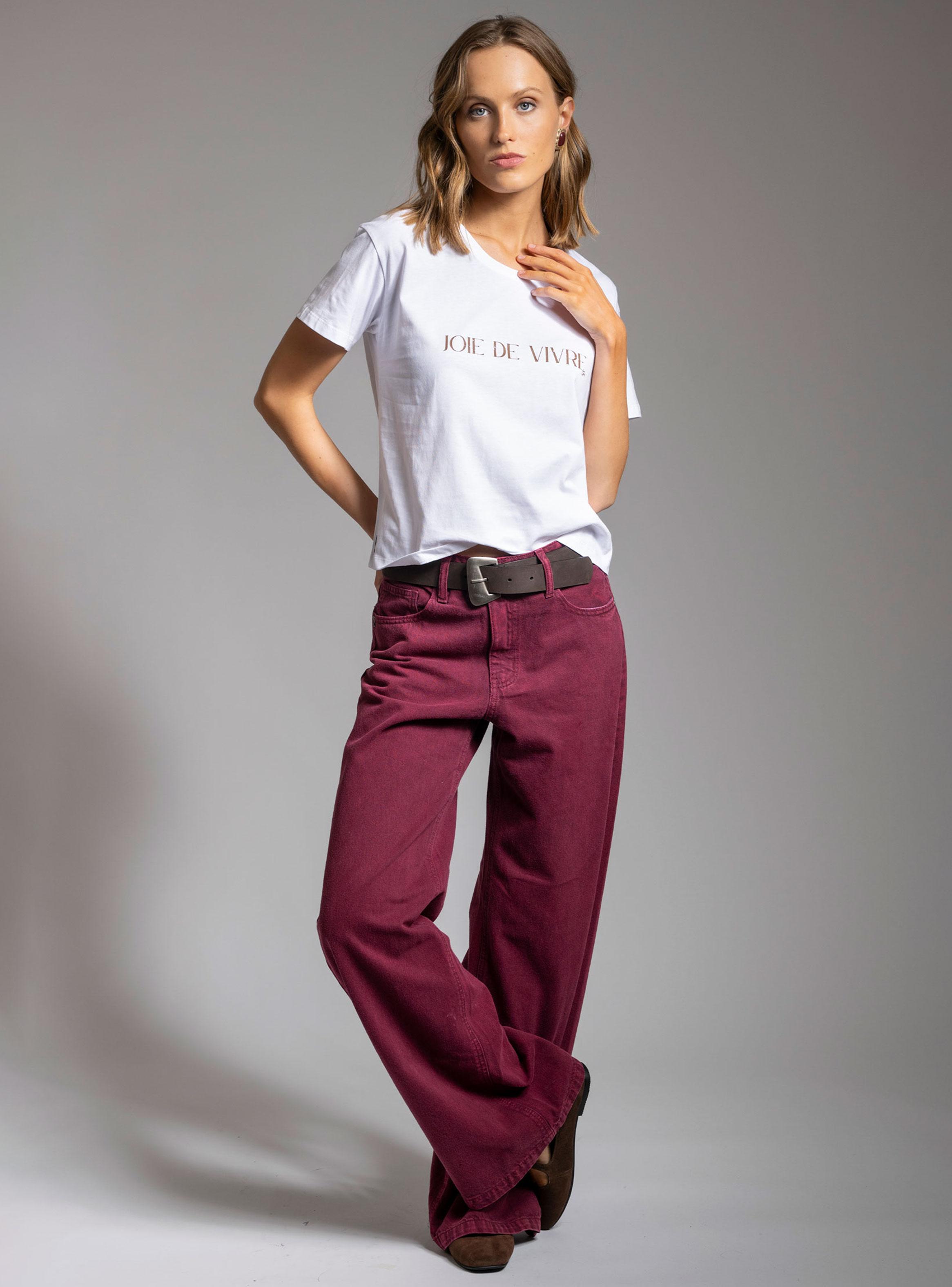 Polera Joie Básica Blanco-3