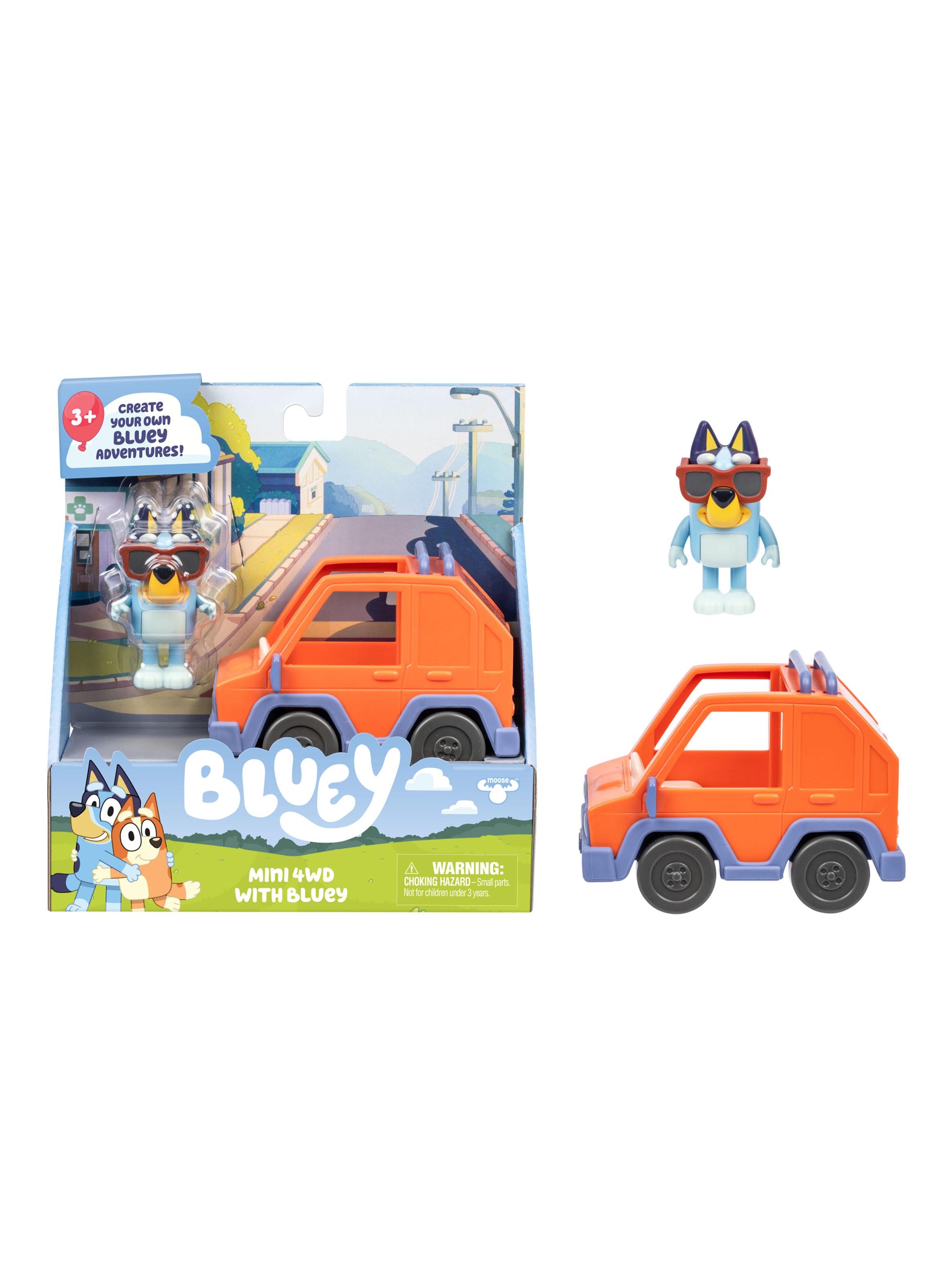 Auto de Juguete 4WD con Figura Bluey-2
