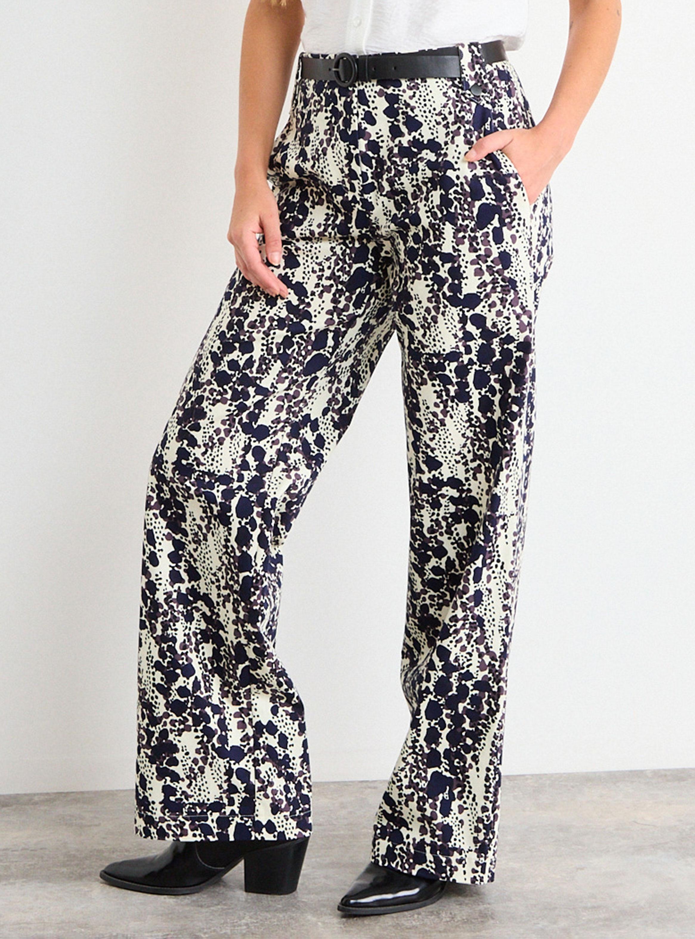 Pantalón Gabardina Fantasía con Cinturón-2