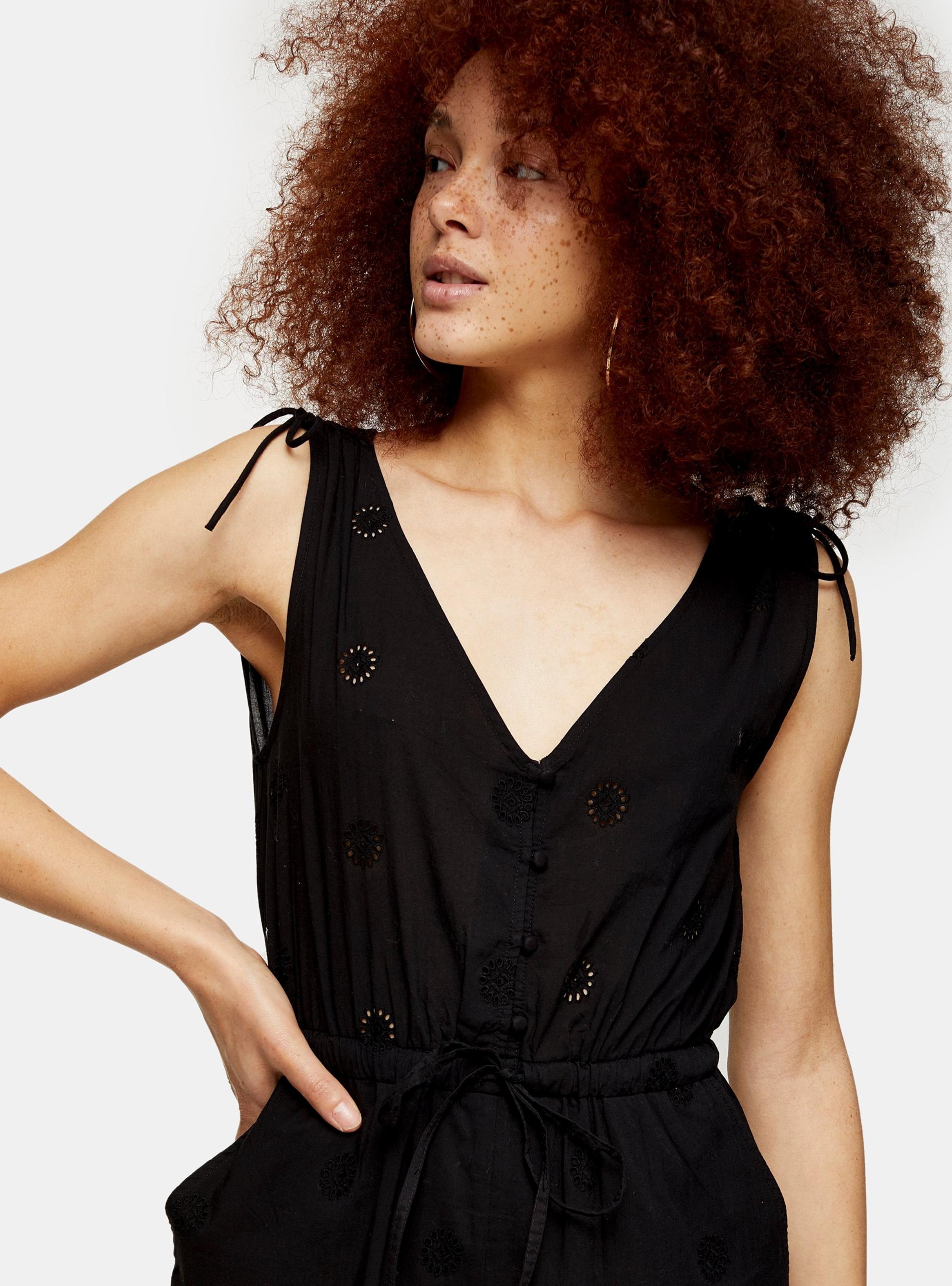 Enterito Black Relaxed Embroidery-2