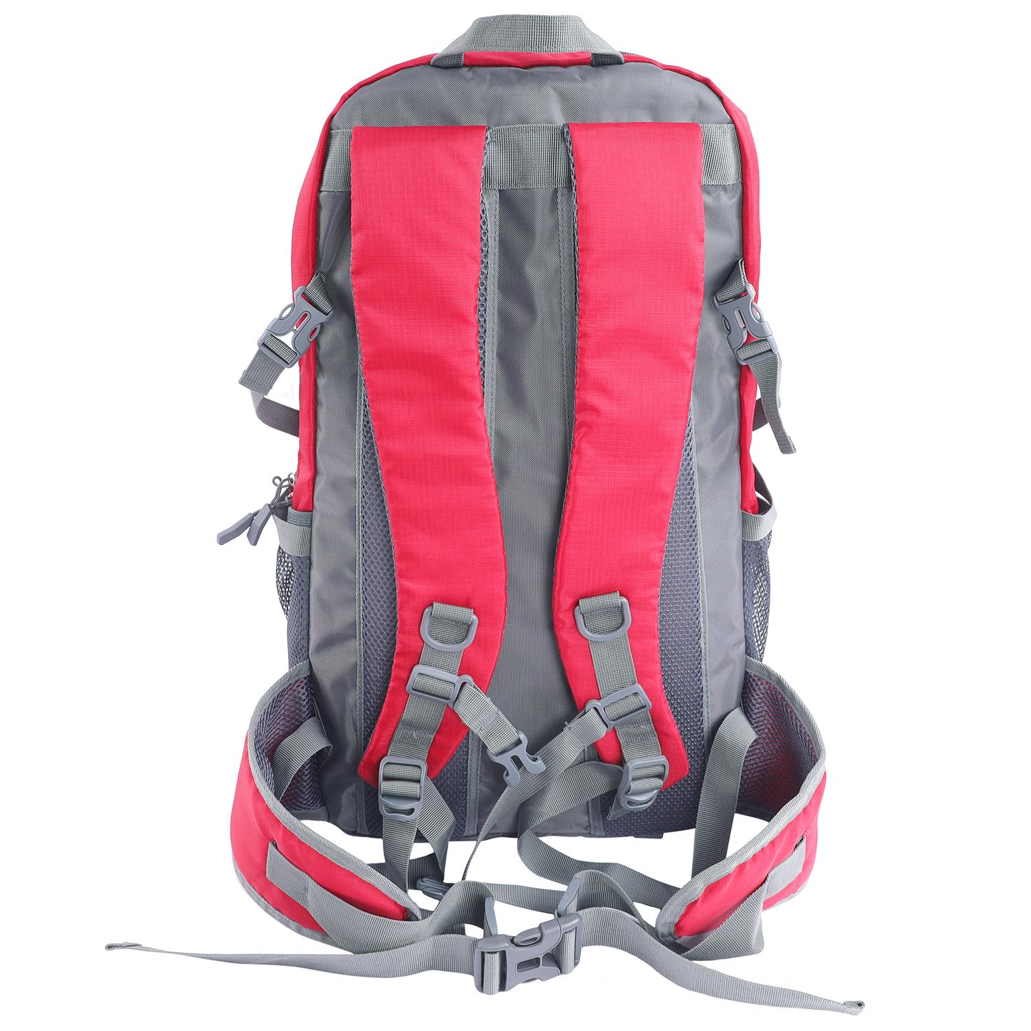 Mochila de Camping Plus 45 Lts Roja-2