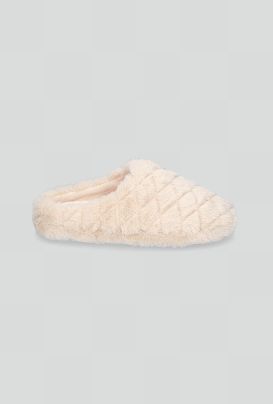 Pantufla Peludas Diseño Quilt-3