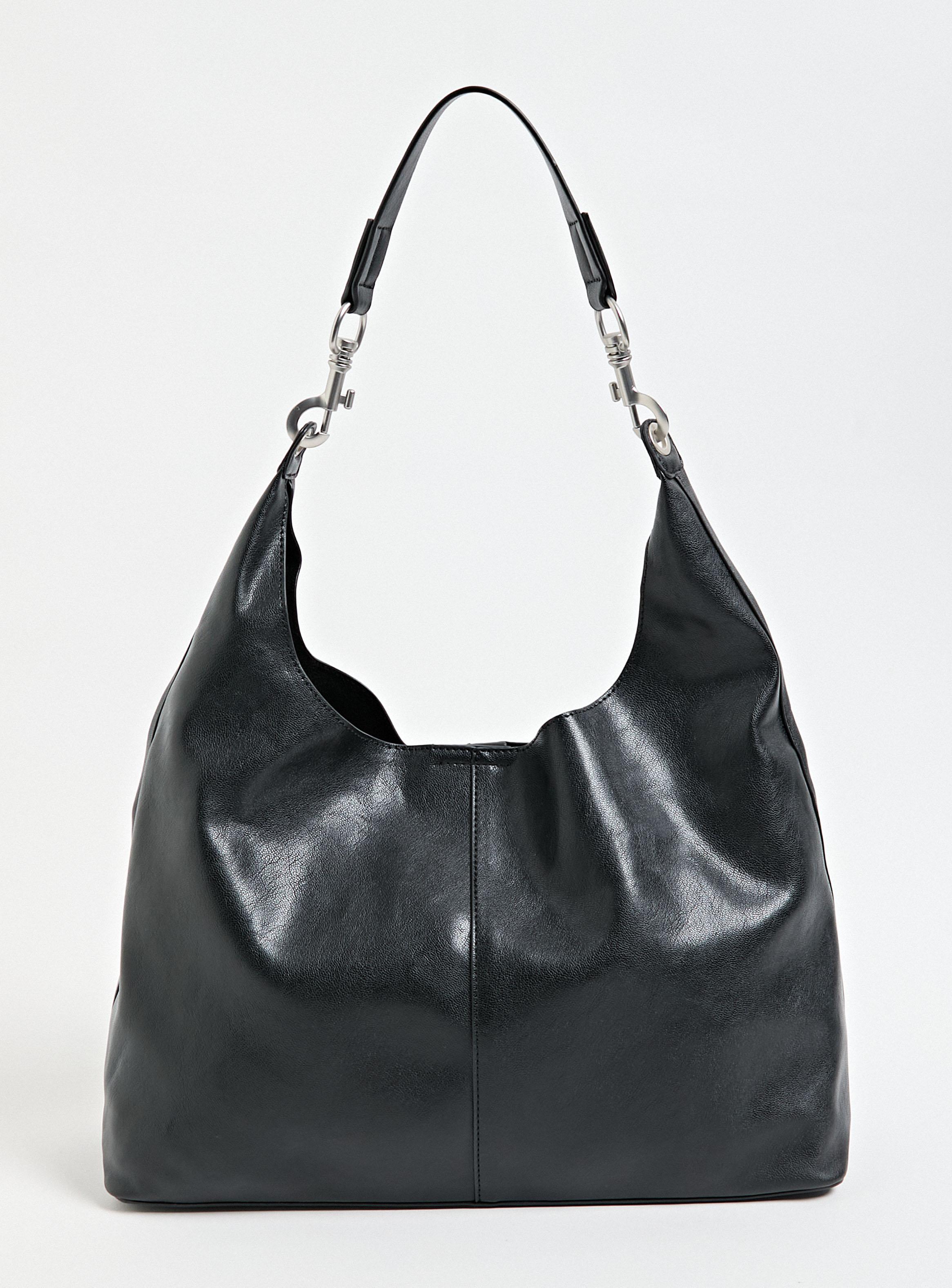 Cartera de Hombro Hobo con Detalle Mosquetón-2