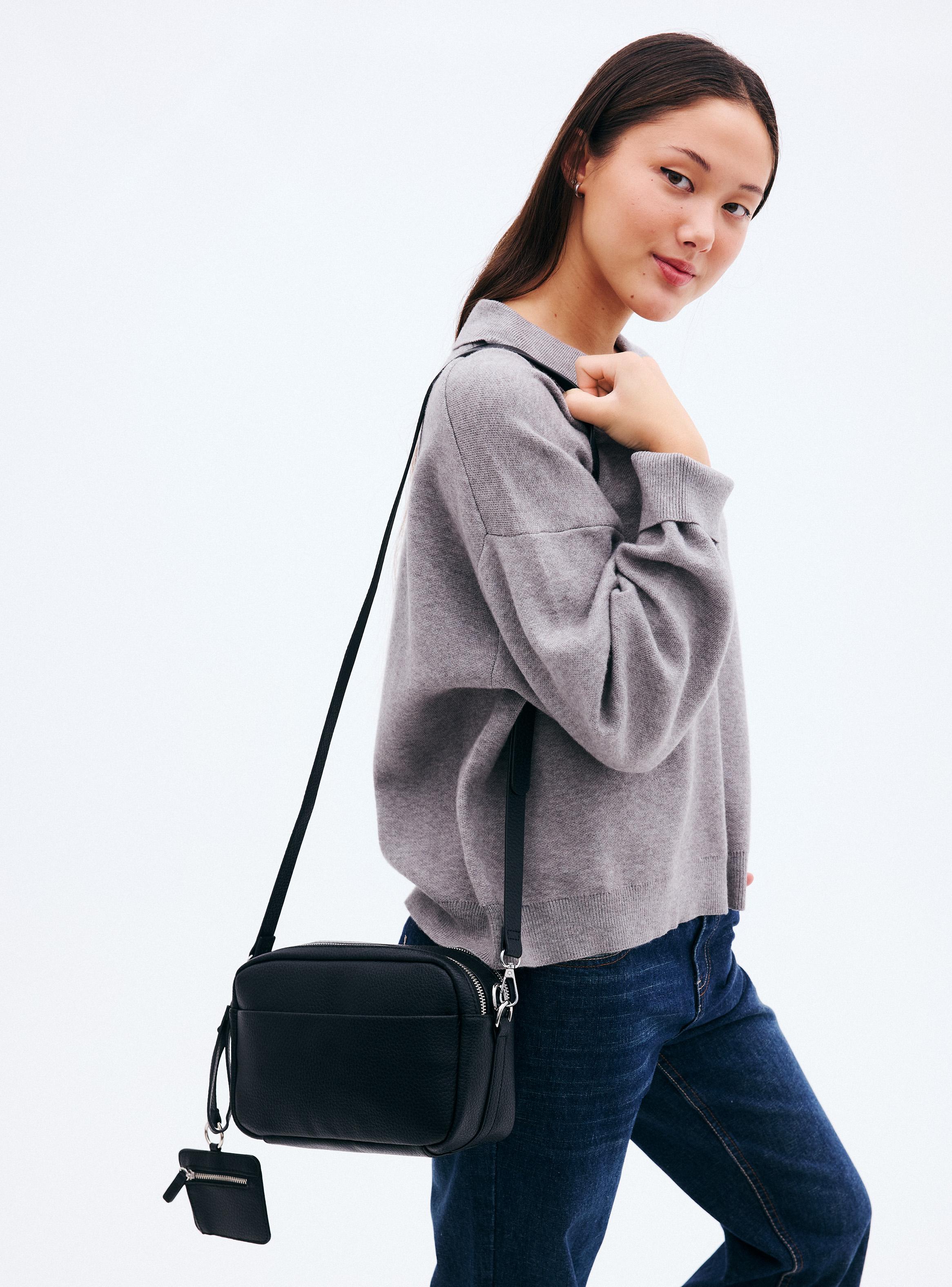 Cartera de Hombro Crossbody Rectangular-6