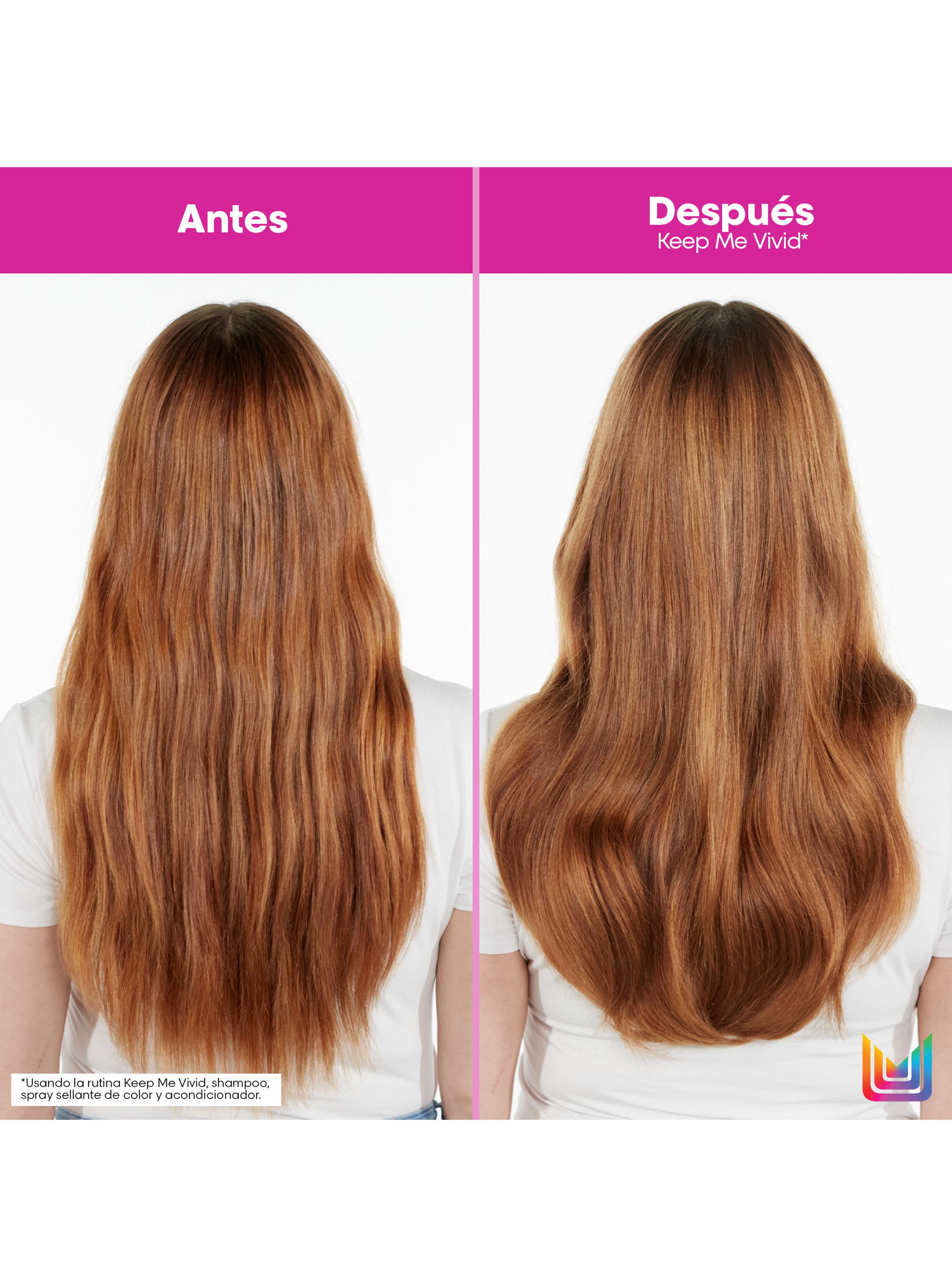Shampoo sin Sulfatos Cuidado del Color Cabello Tinturado Keep Me Vivid 300ml-4