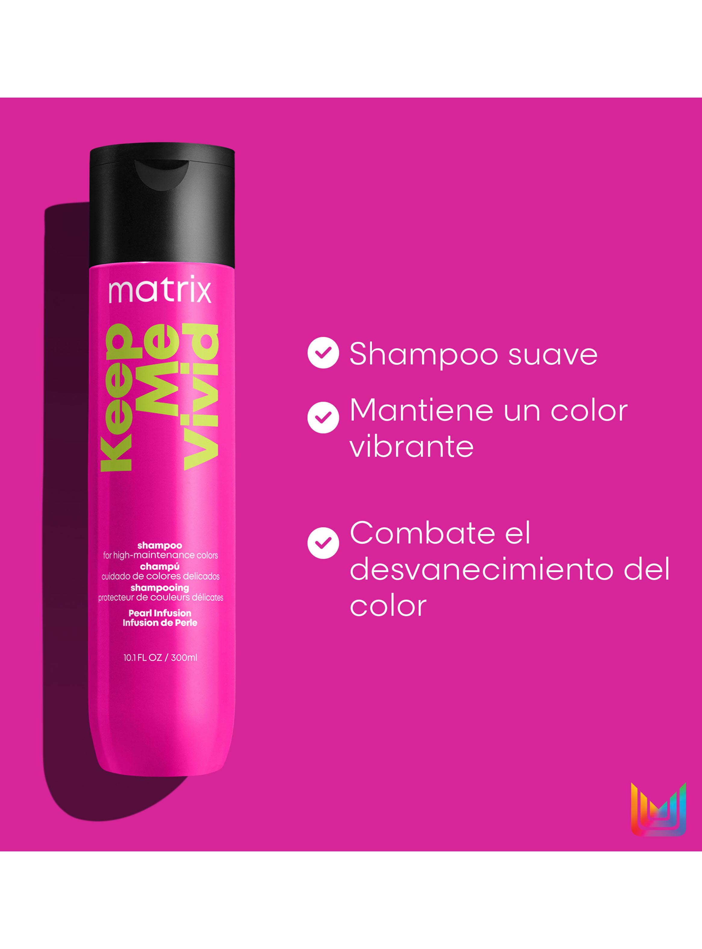 Shampoo sin Sulfatos Cuidado del Color Cabello Tinturado Keep Me Vivid 300ml-2