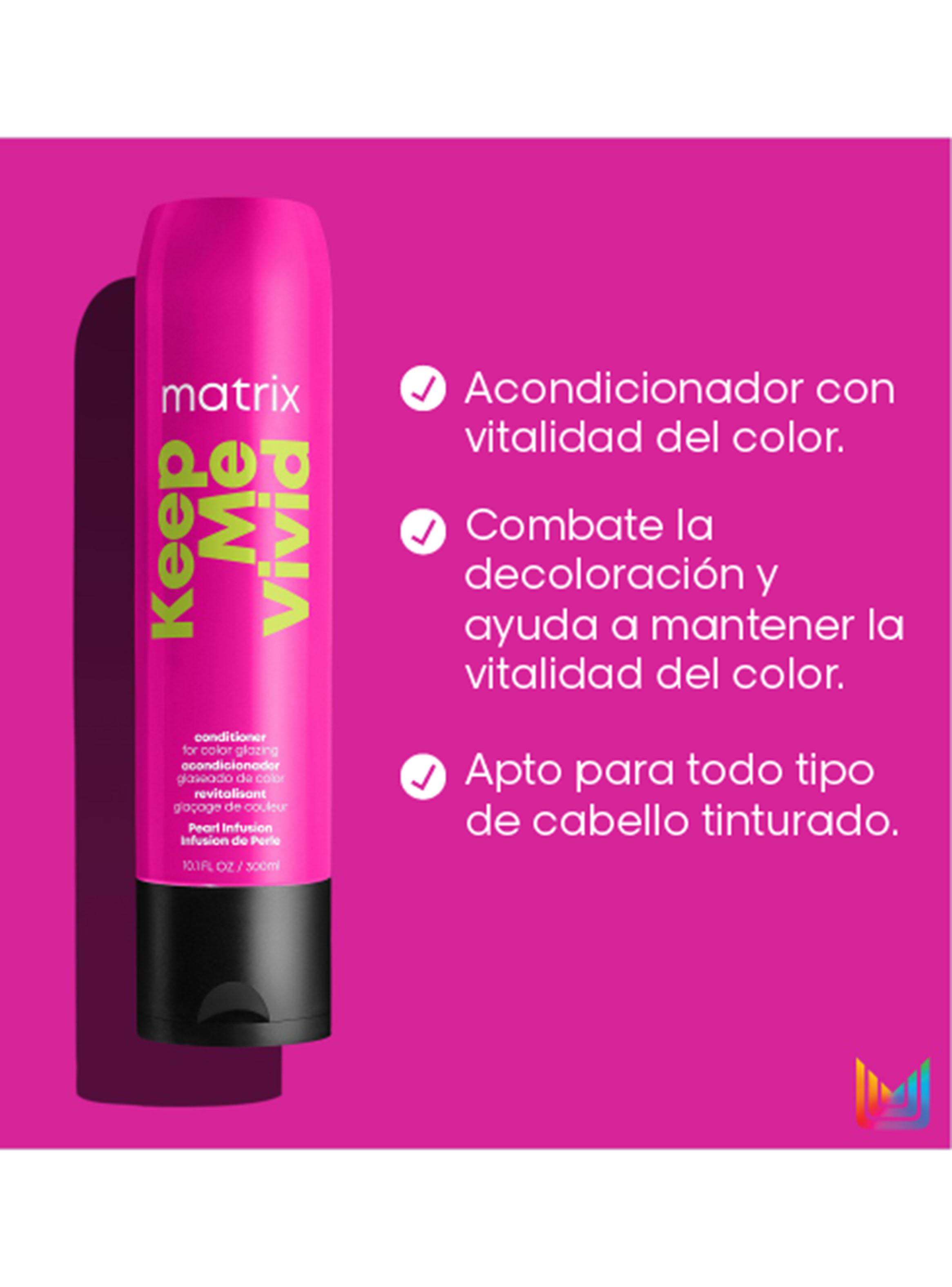 Acondicionador Sin Sulfatos Cuidado del Color Cabello Tinturado Keep Me Vivid 300ml-2