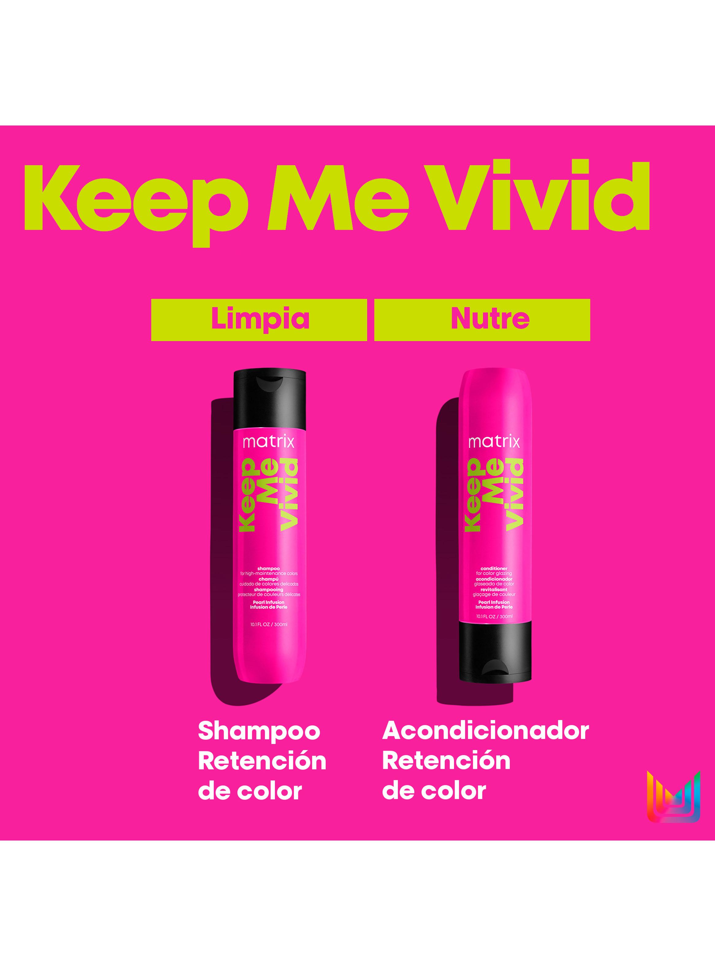 Acondicionador Sin Sulfatos Cuidado del Color Cabello Tinturado Keep Me Vivid 300ml-5