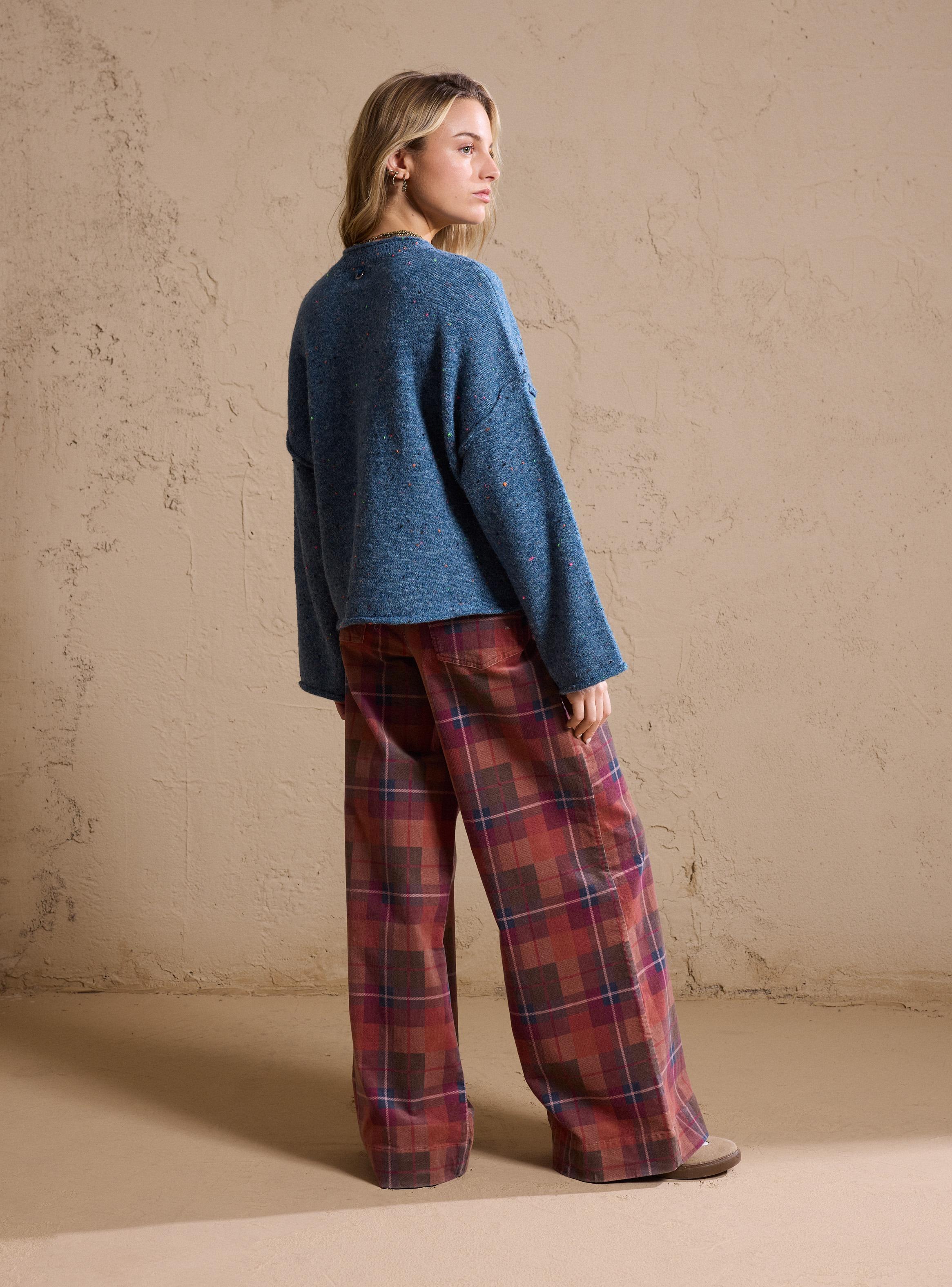 Chaleco Crop Puntos Color-5
