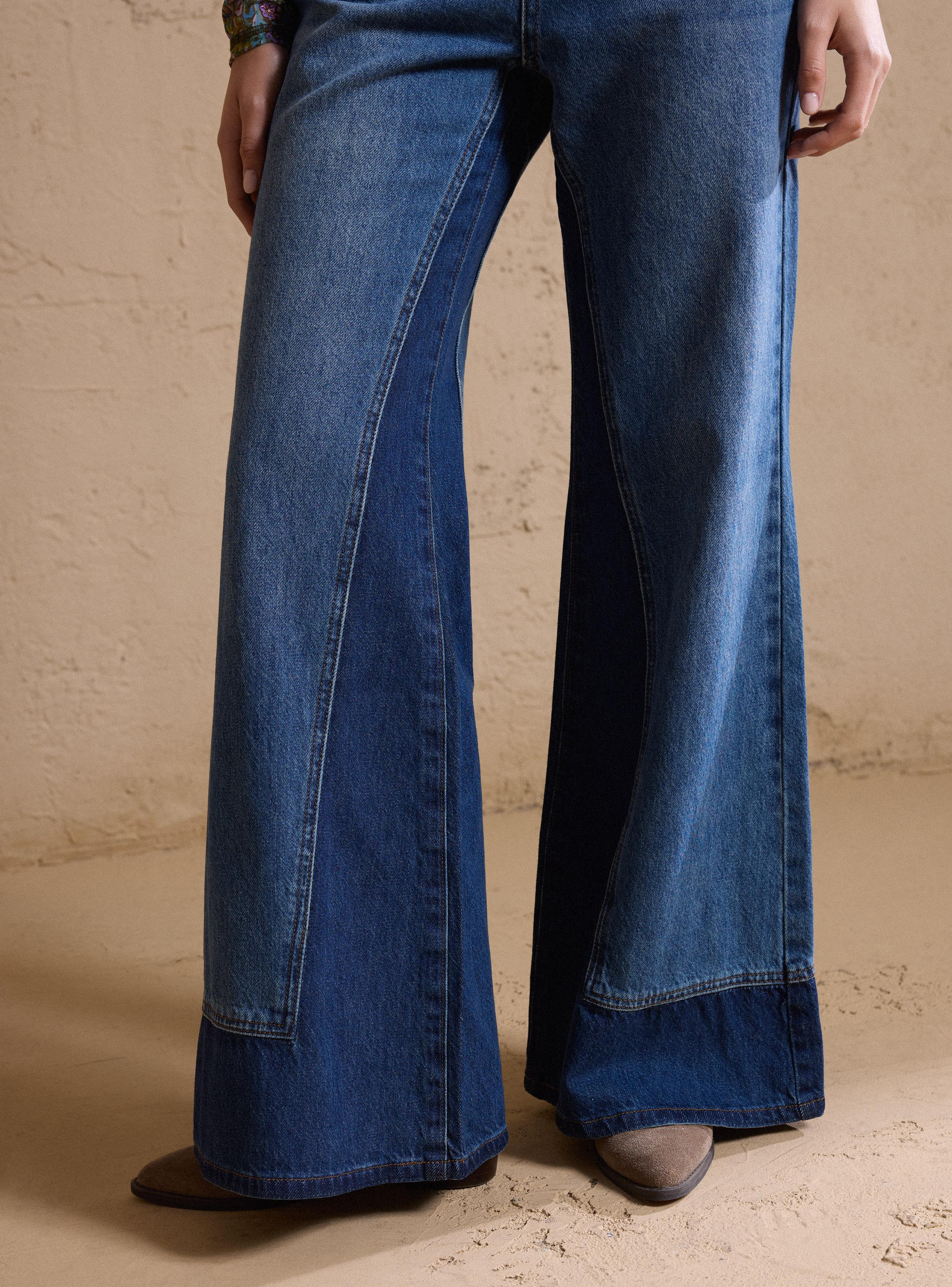 Jeans Cortes Bicolor-3