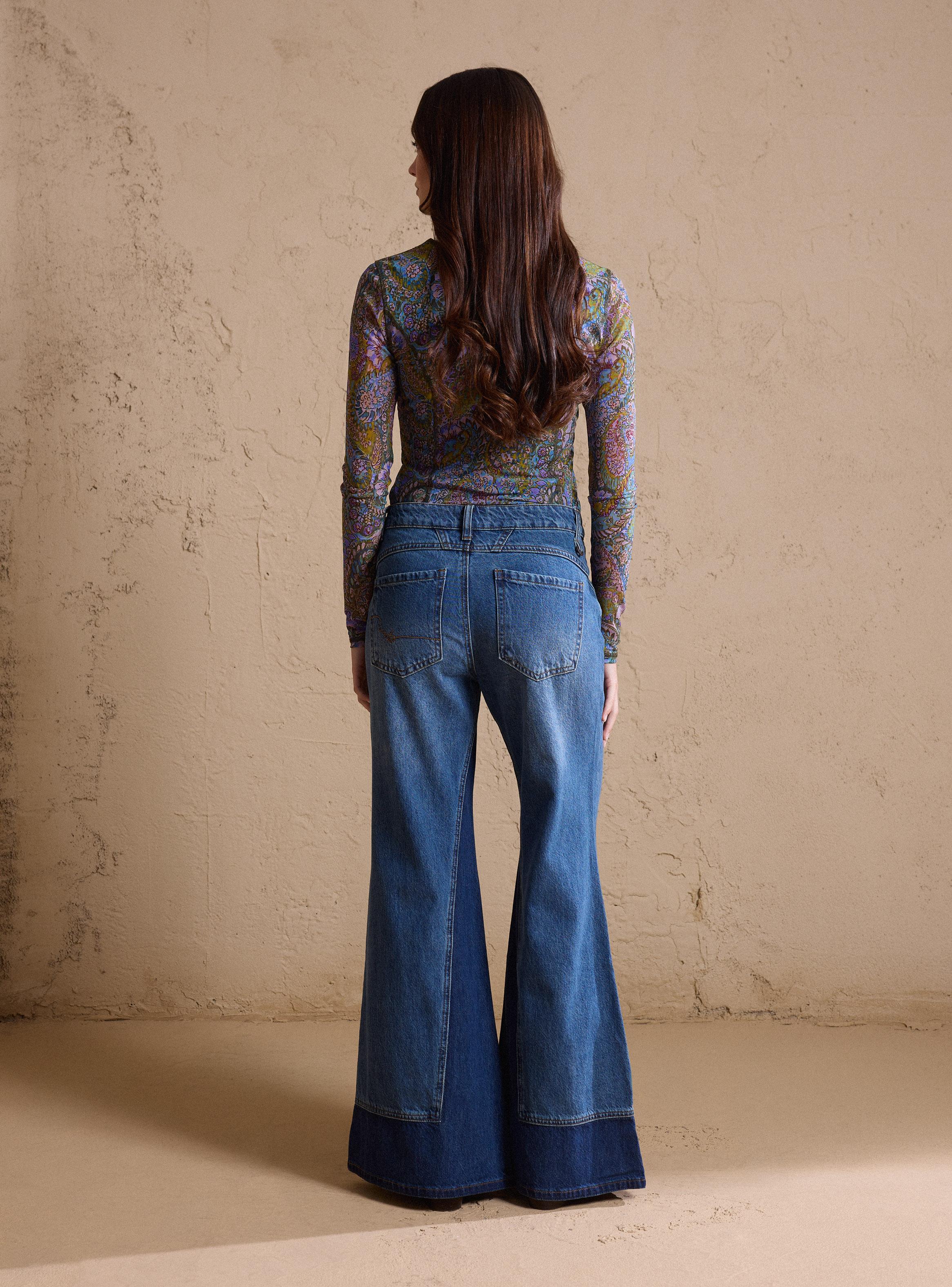 Jeans Cortes Bicolor-5