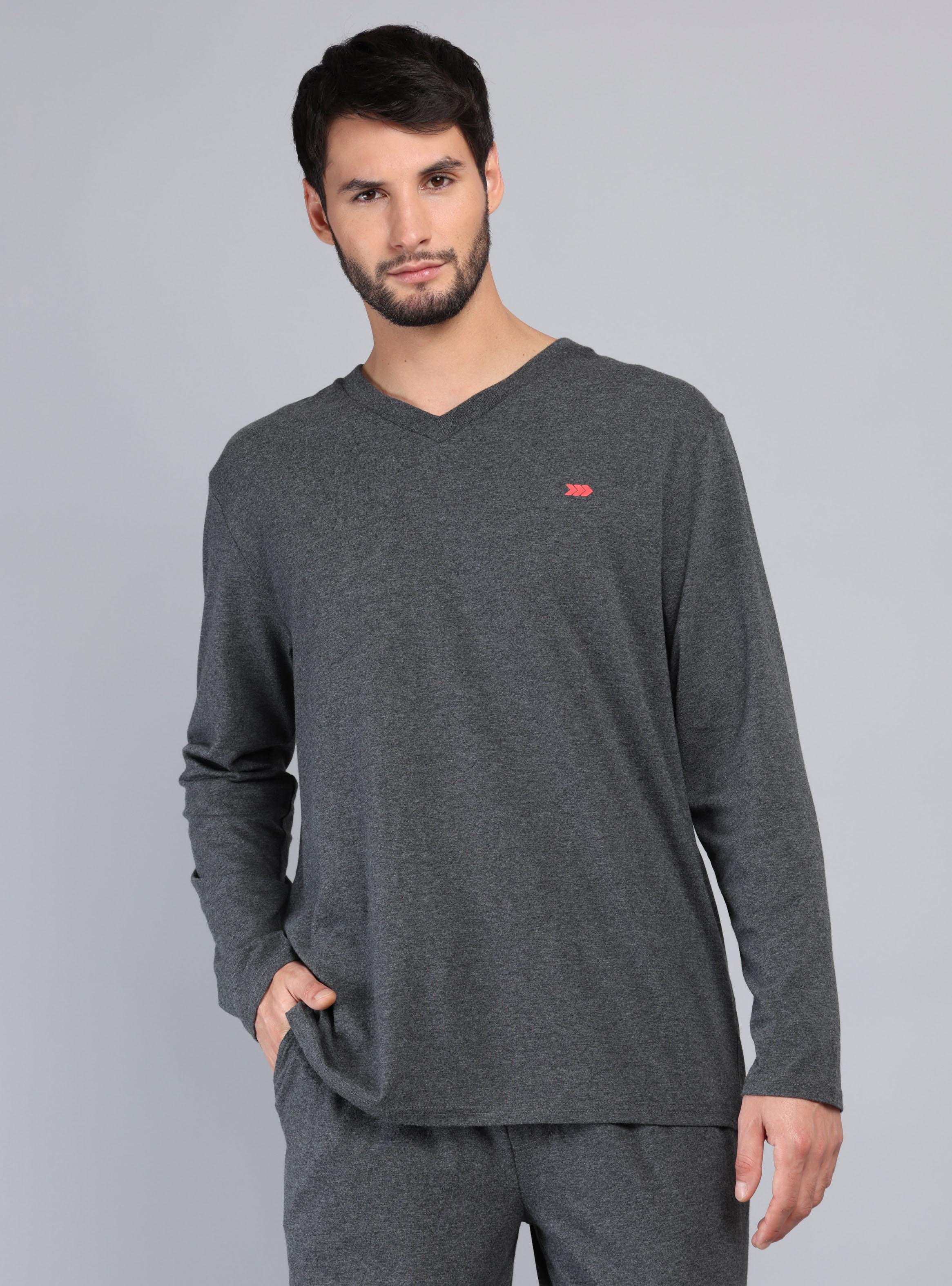 Pijama Largo Regular Fit Unicolor-2