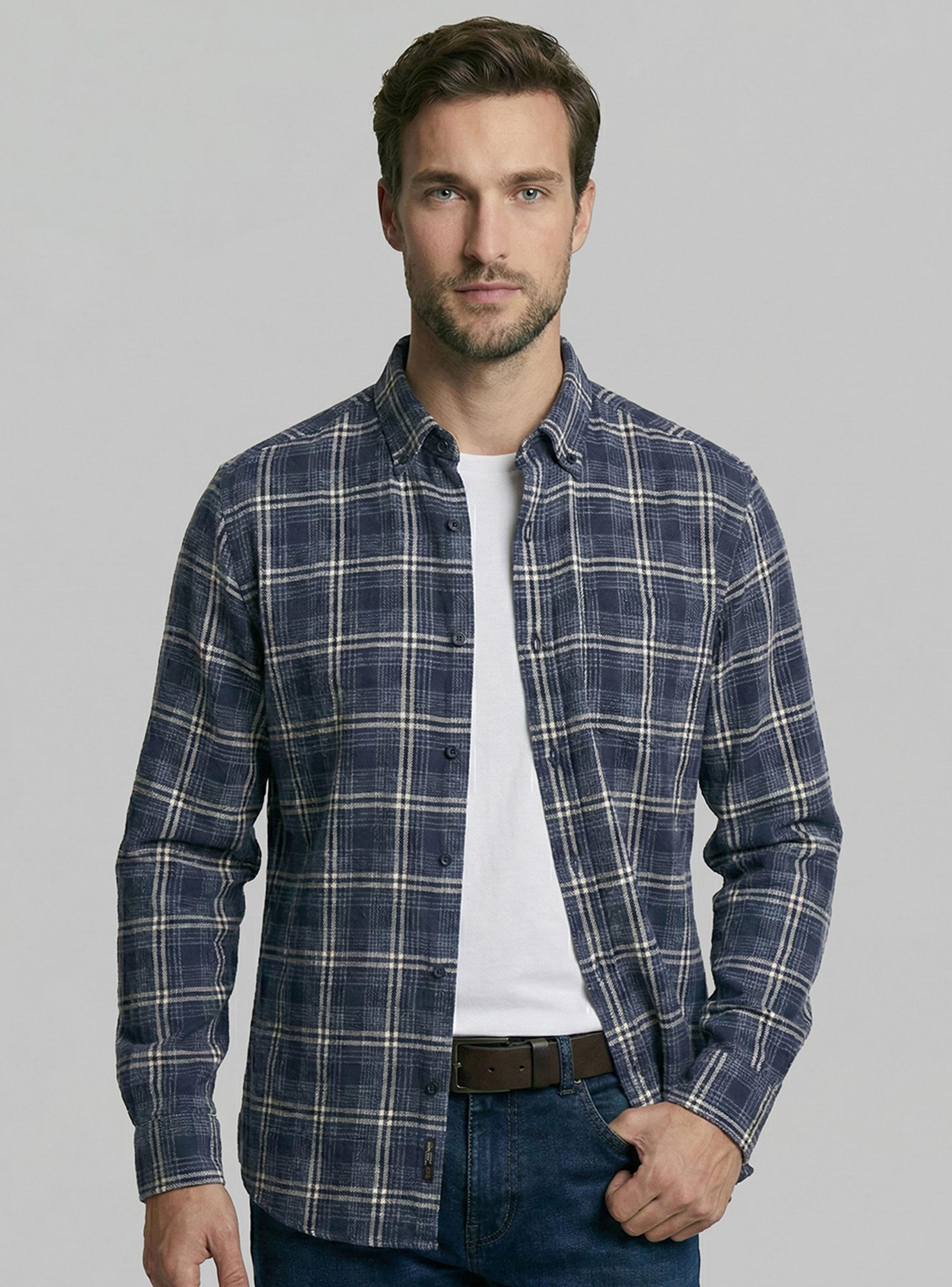 Camisa Monterrey Slim Algodón-0
