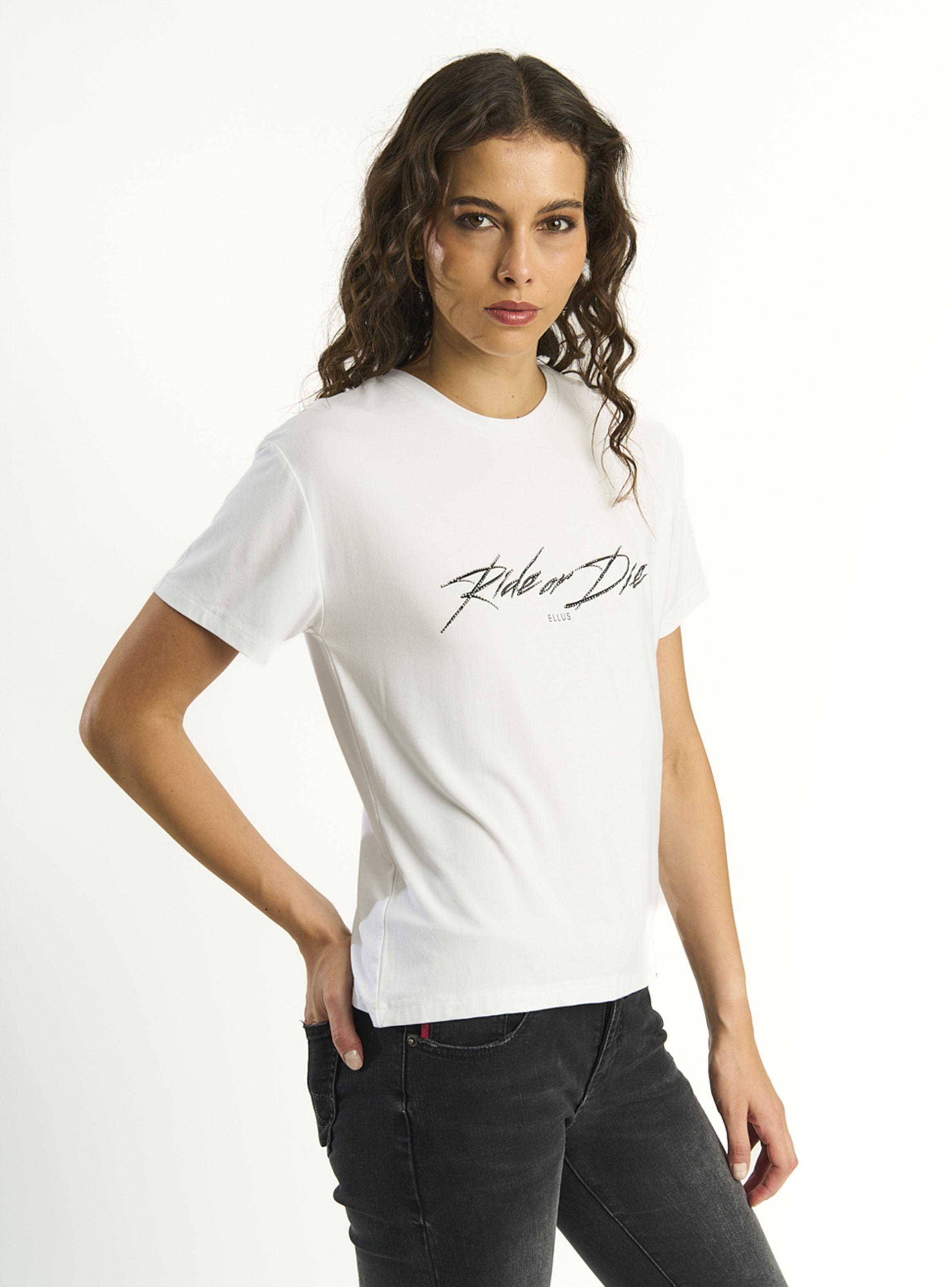 Polera Rock Round Neck Front Logo Loose Fit-2