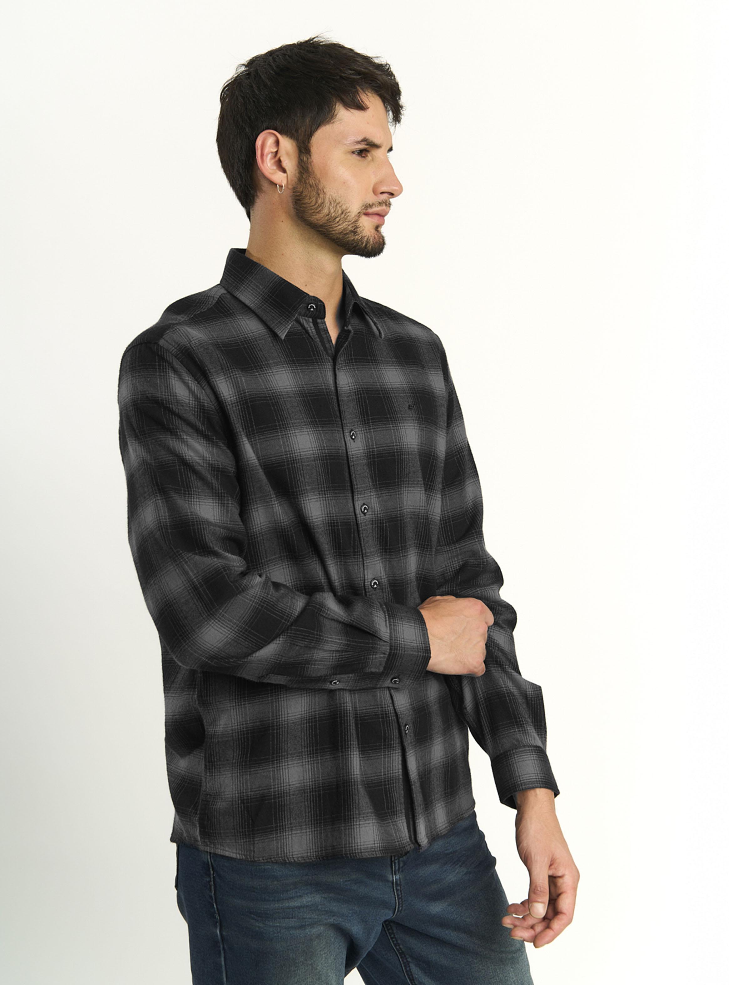 Camisa Flanel Cuadro Difuso-2