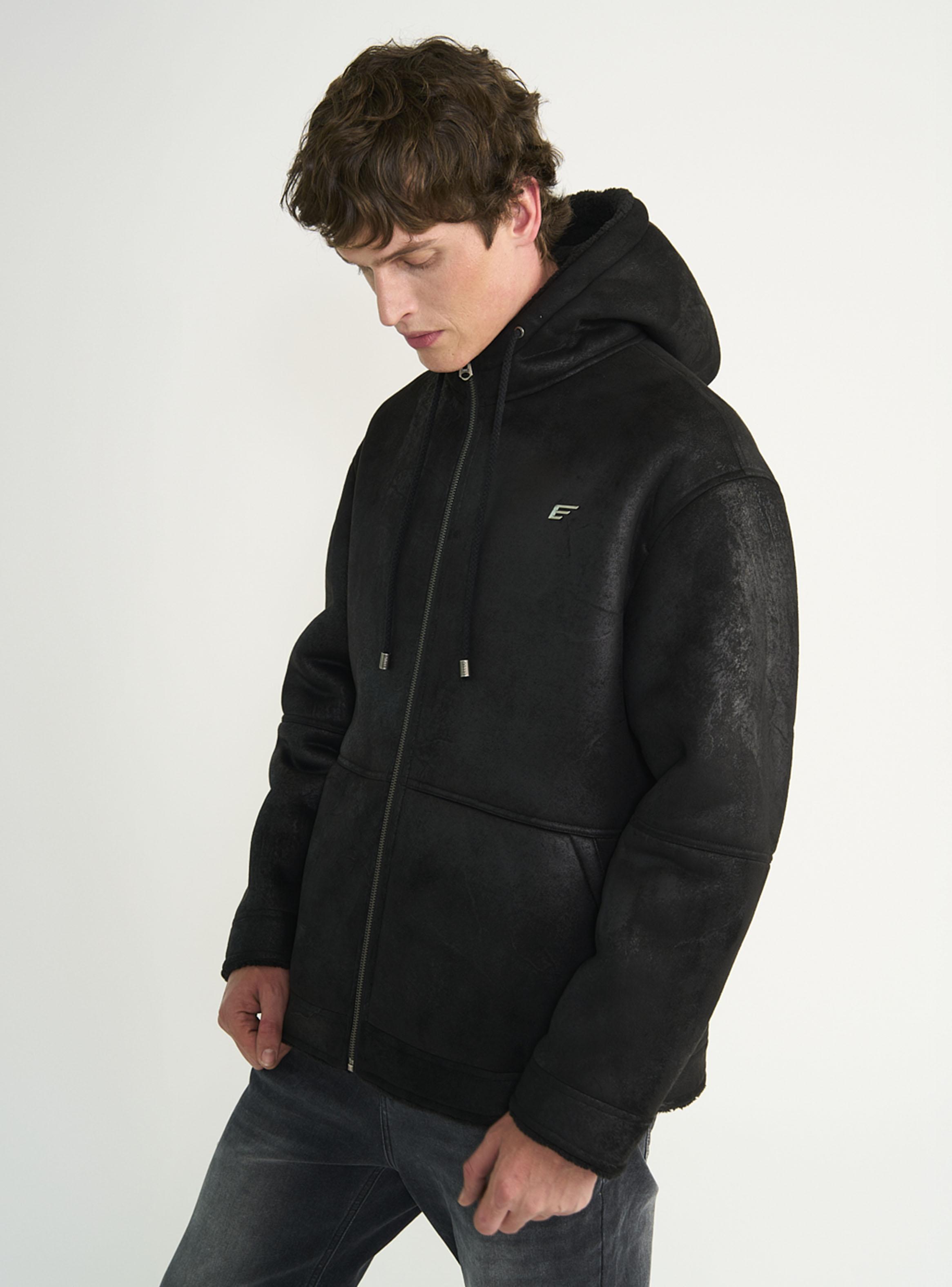 Chaqueta Pu Chiporro con Capucha-2