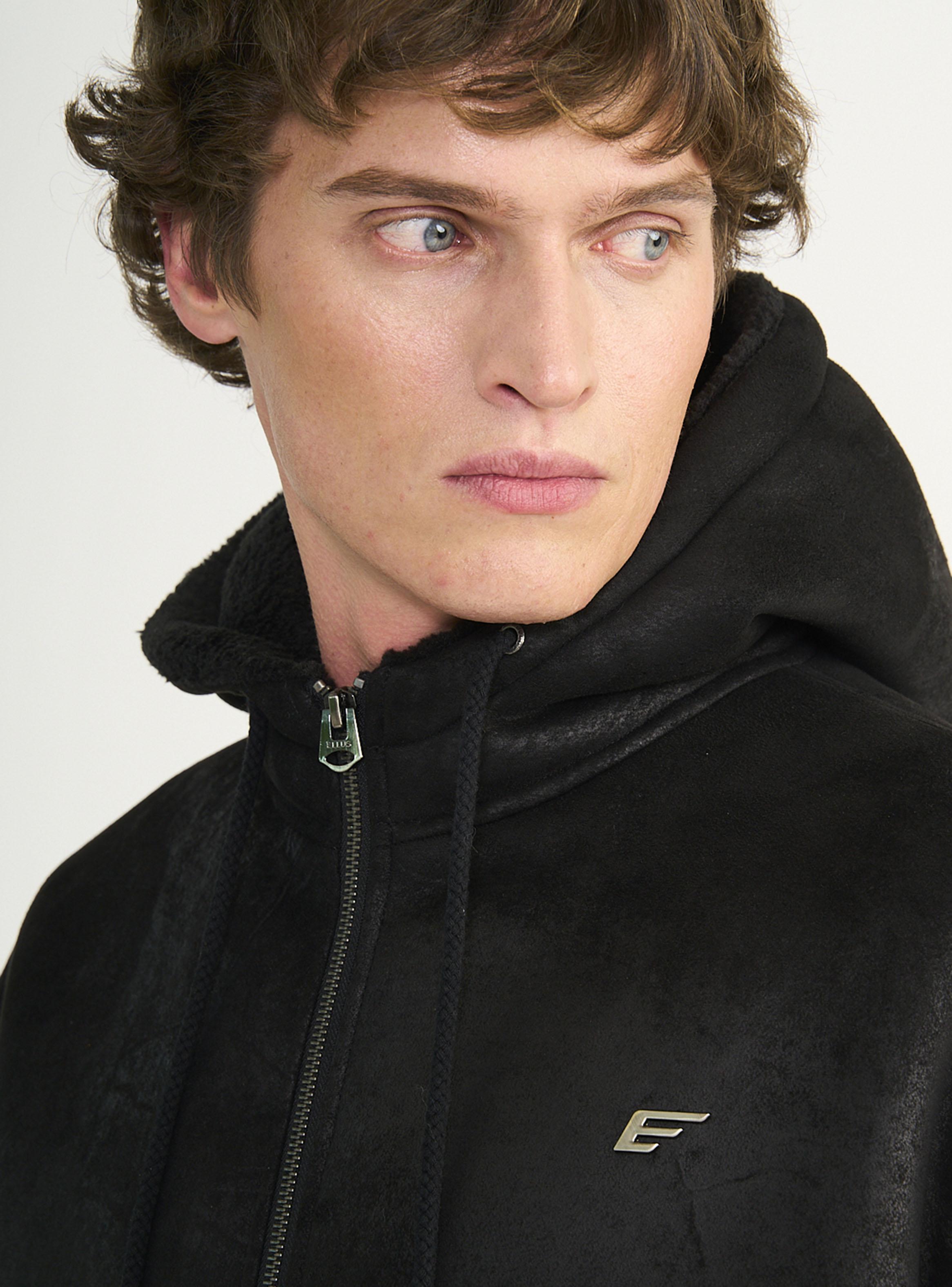 Chaqueta Pu Chiporro con Capucha-3