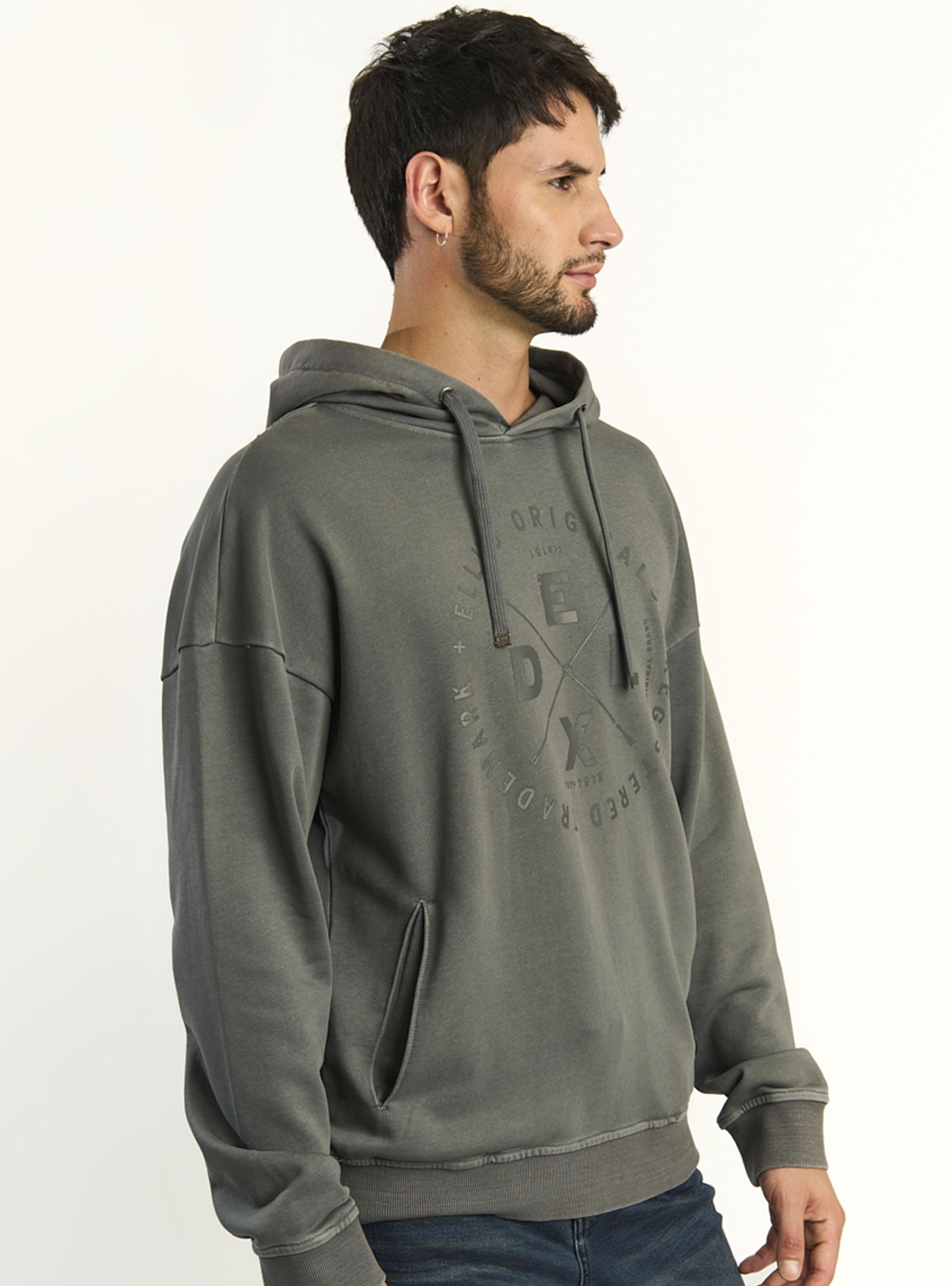 Polerón Hoodie Terry Relaxed Dirty Wash-2