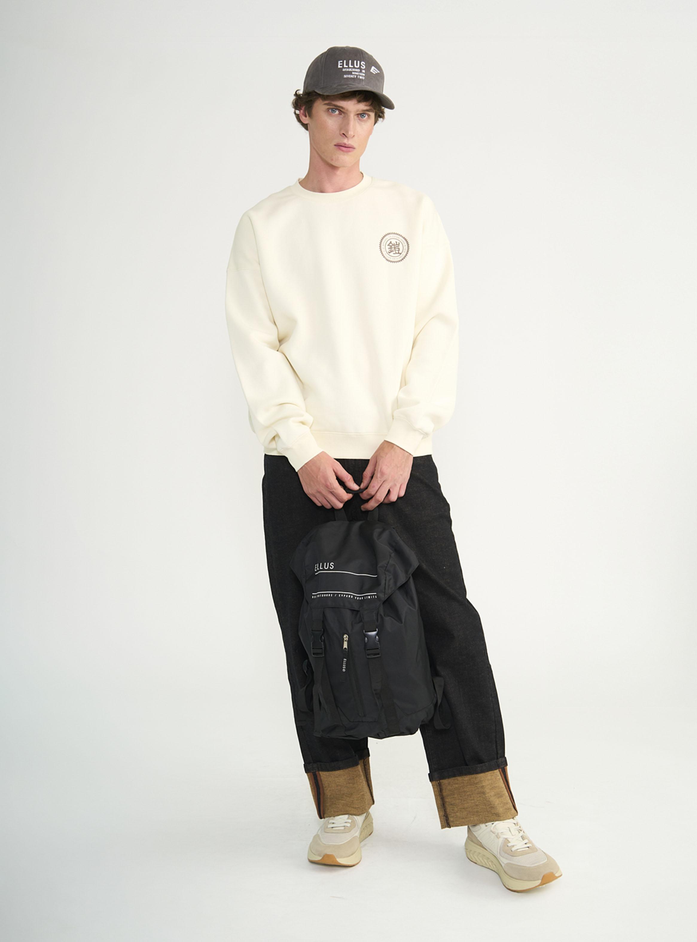 Polerón Crew Relaxed Japón Estampado-3